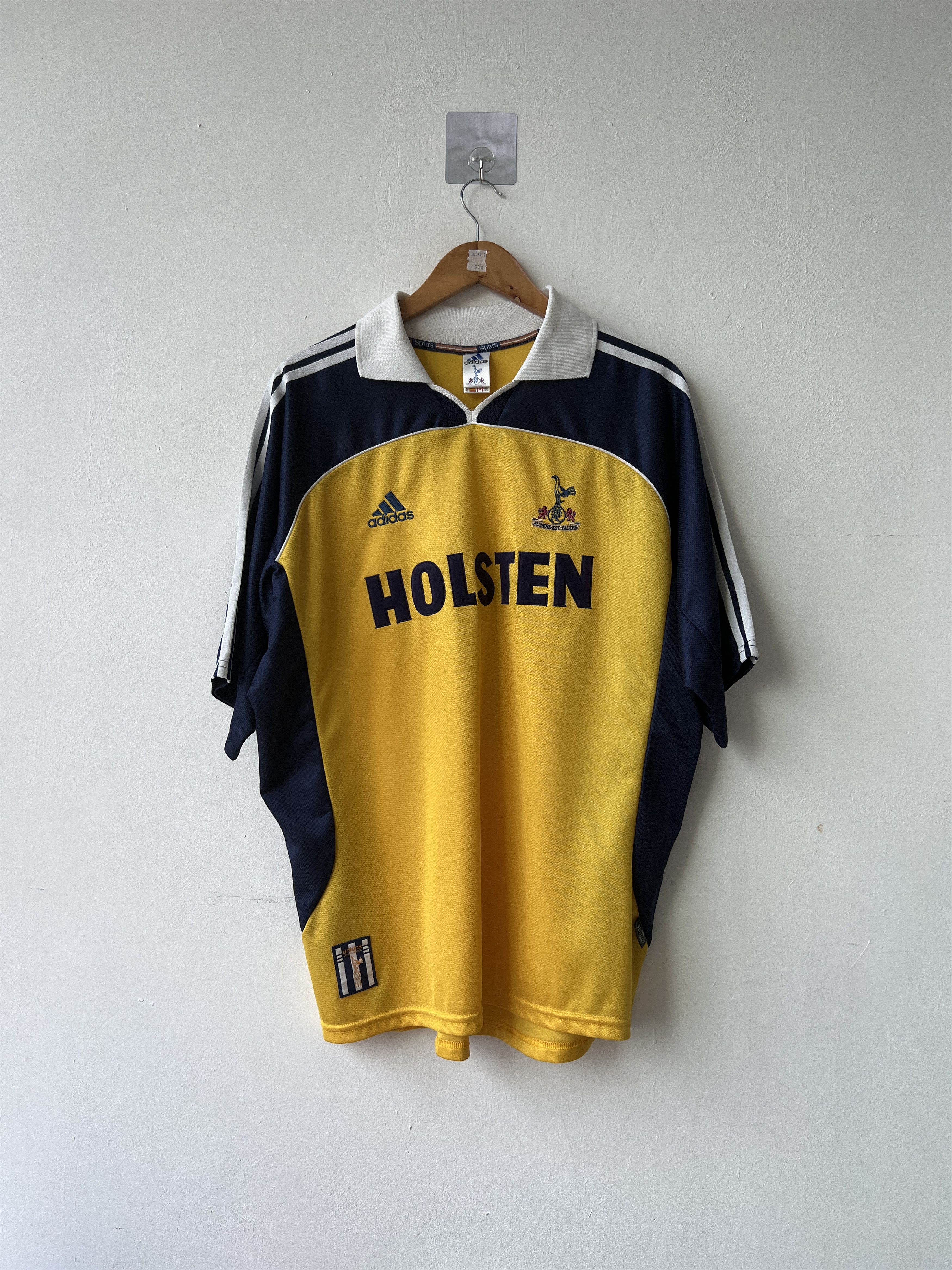 Adidas (XL) Tottenham Spurs 1999-00 Away Kit Ginola #14 Size US XL / EU 56 / 4 - 2 Thumbnail