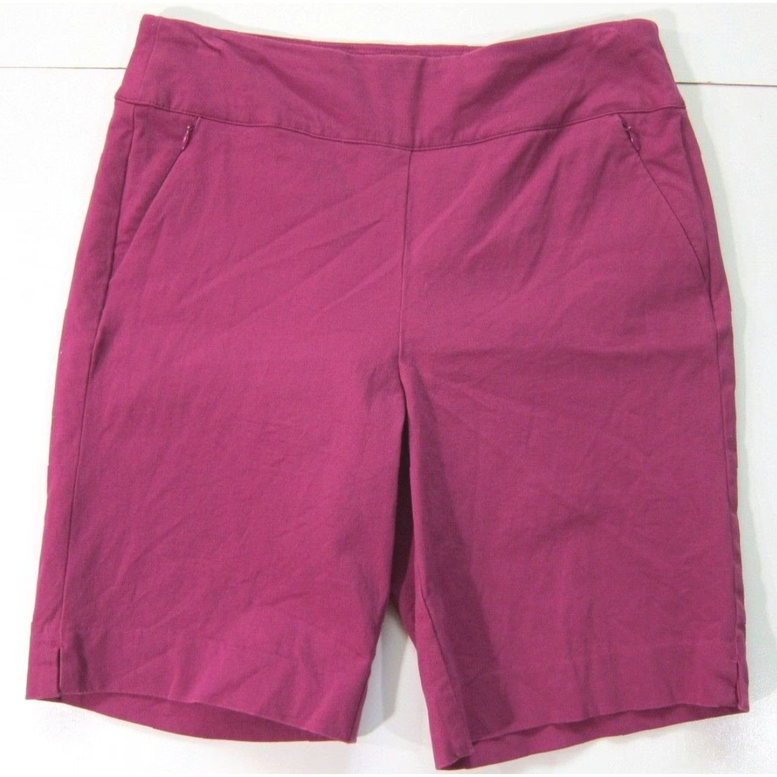 Soft Surroundings Soft Surroundings Pink Cotton Stretch Bermuda Short Women S Short Size 28" / US 6 / IT 42 - 6 Thumbnail