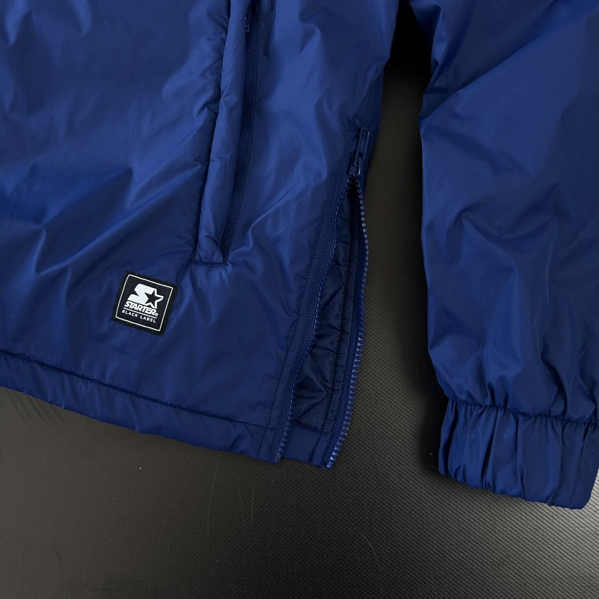 NBA × Starter × Vintage STARTER BLACK LABEL Men's Logo Half Zip Jacket Wind Jacket Size US L / EU 52-54 / 3 - 11 Thumbnail