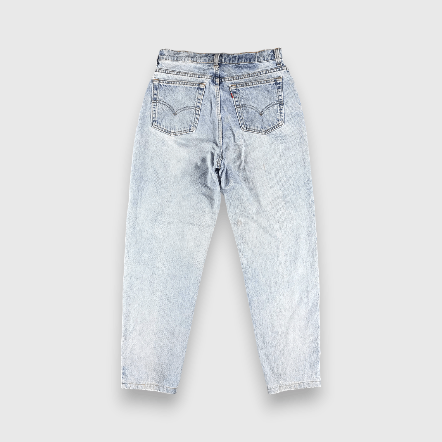 Levi's 90s Vintage Light Wash Levis 521 Jeans-J2672 Size US 30 / EU 46 - 2 Thumbnail