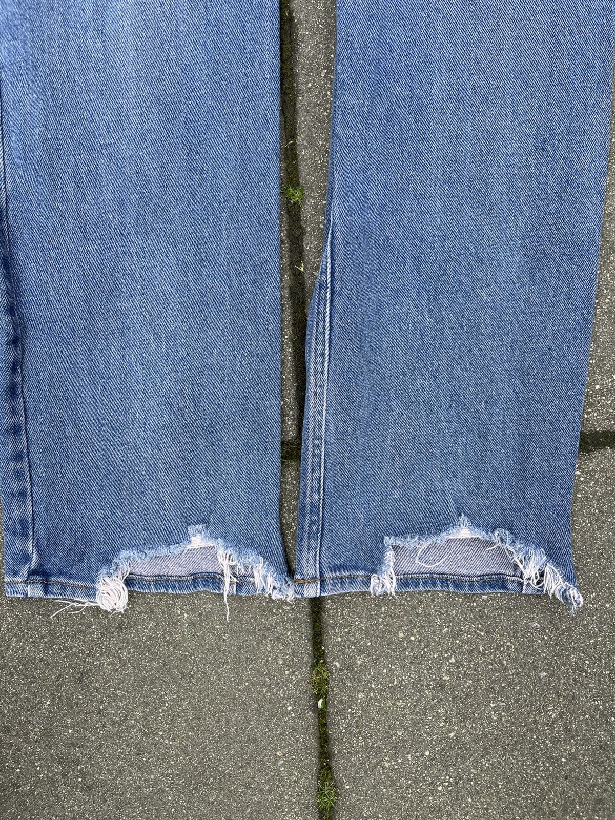 Balenciaga Balenciaga 2019 heel bite faded claw mark whisker denim Size US 34 / EU 50 - 3 Thumbnail