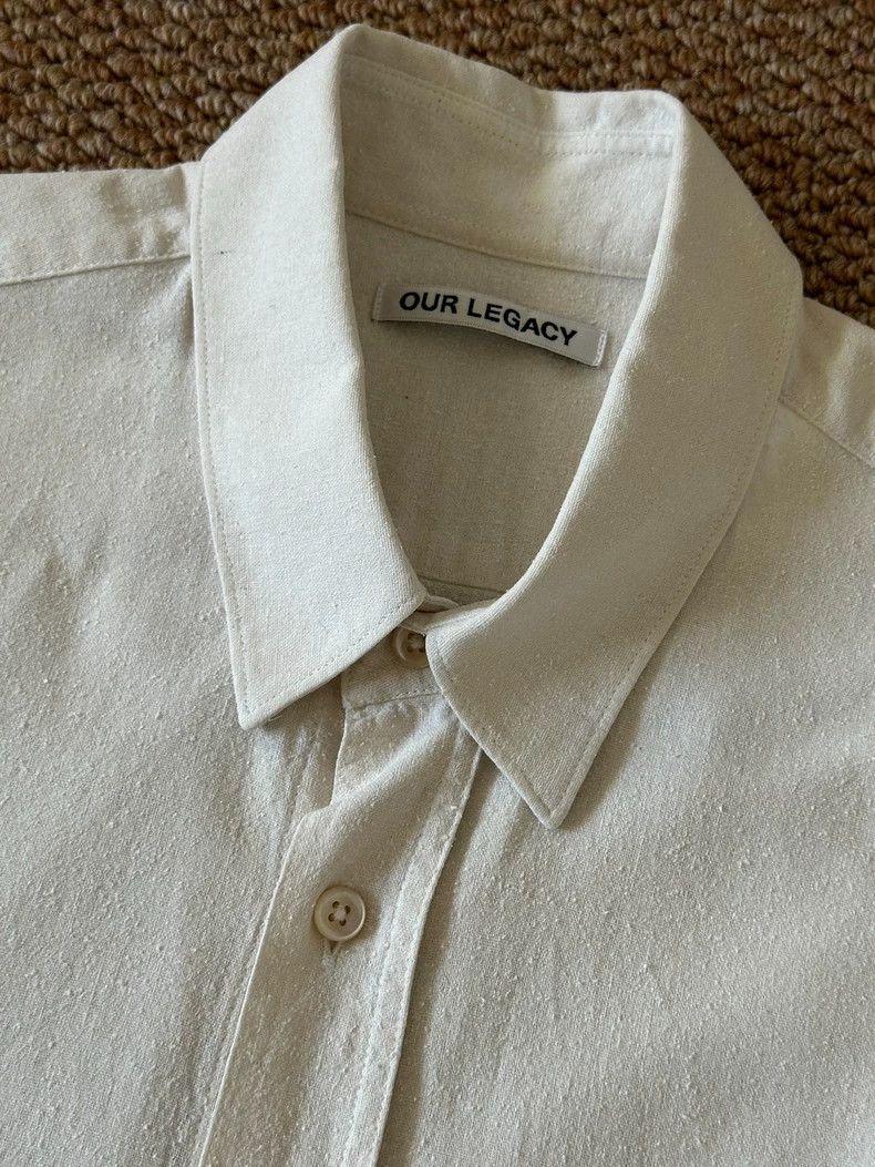 Our Legacy Our Legacy size48 White shirt Size US M / EU 48-50 / 2 - 4 Thumbnail