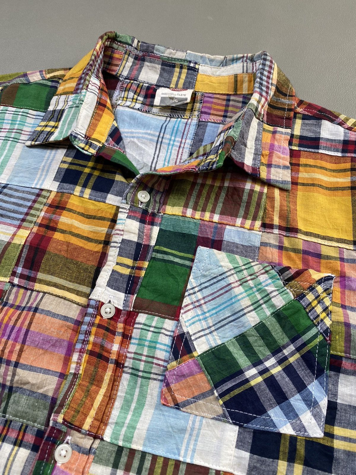 Beauty Beast × Hysteric Glamour × Japanese Brand Funny Story Patchwork Button Shirt Size US M / EU 48-50 / 2 - 2 Thumbnail