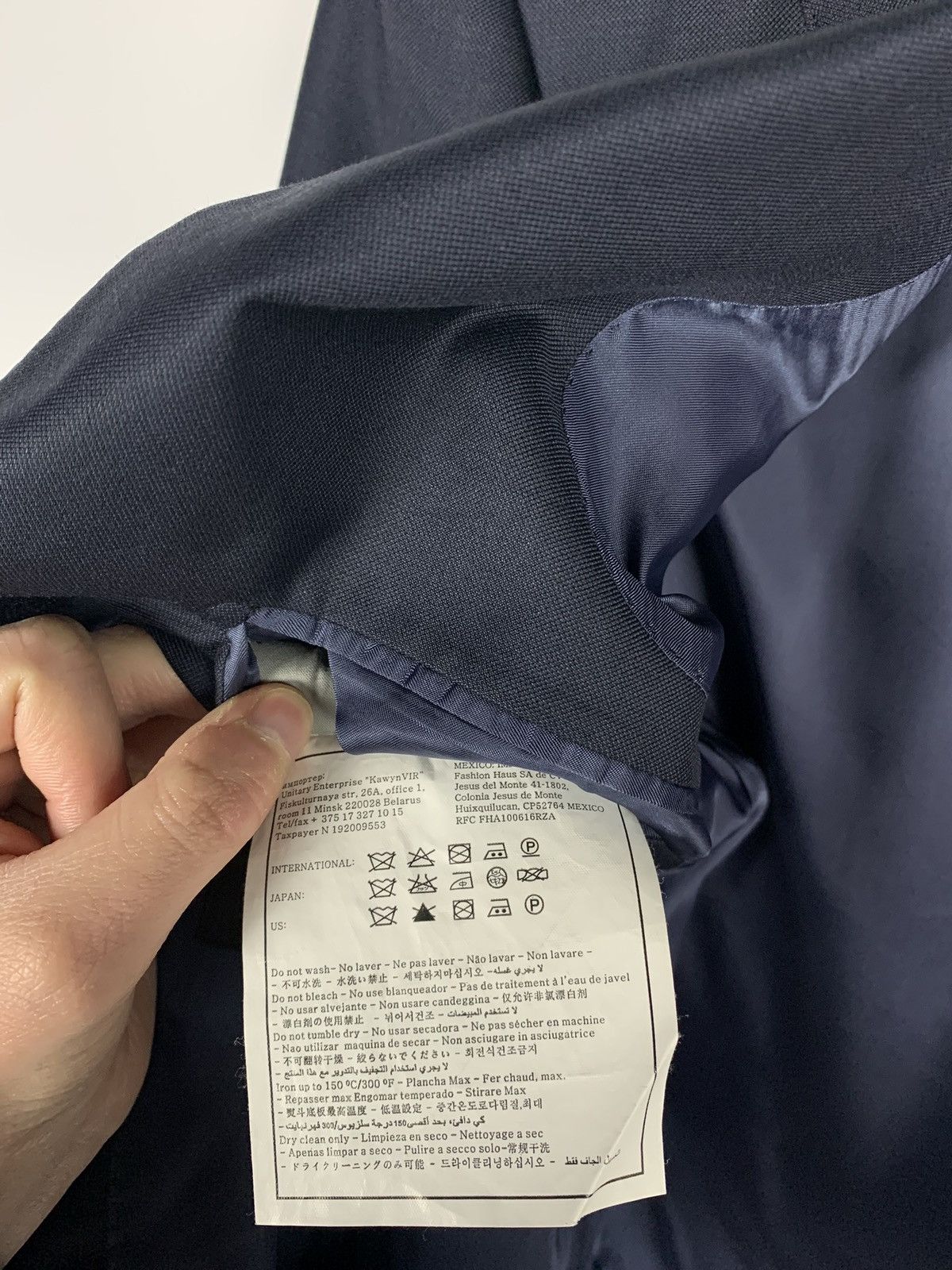 Suitsupply Suitsupply Blazer 36S Lazio Single Breasted Slim Super 110s Size 36S - 11 Thumbnail