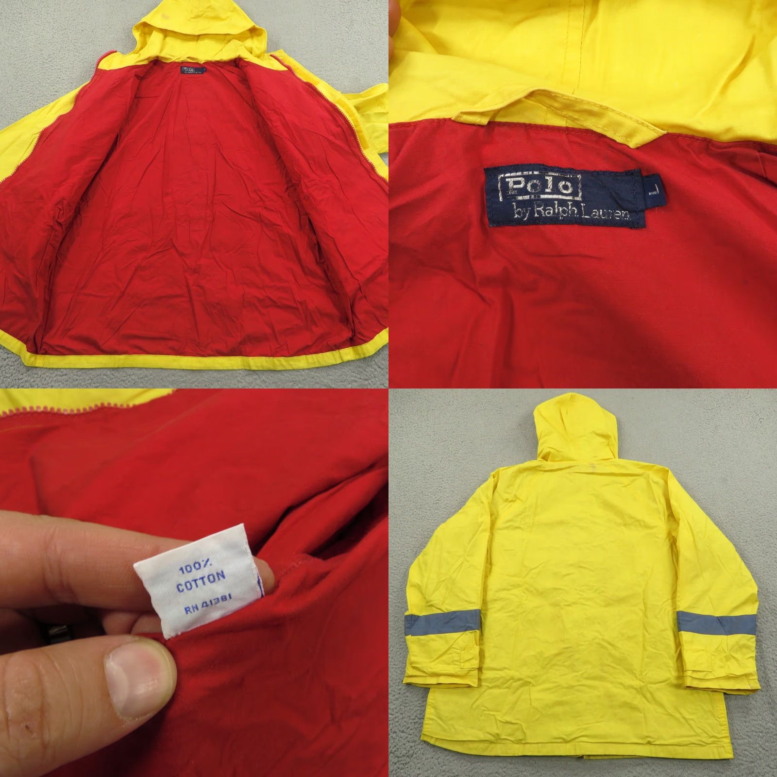 Polo Ralph Lauren Polo Ralph Lauren Jacket Men L VTG Fireman Uni Crest Lined Wind Rain Sailing Size US L / EU 52-54 / 3 - 9 Thumbnail