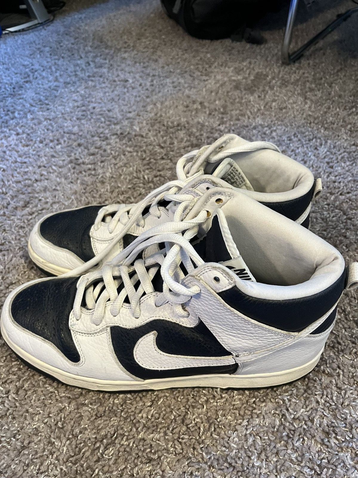Nike Dunk High Obsidian | White Size US 12 / EU 45 - 4 Thumbnail