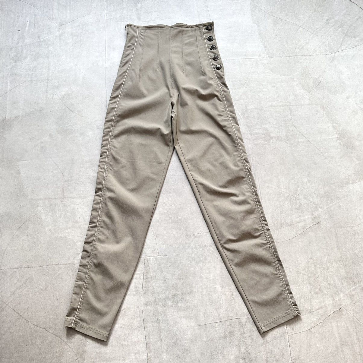 Marithe + Francois Girbaud Vintage Marithe Francois Girbaud Corset Twisted Seam Pants Size 32" / US 10 / IT 46 - 4 Thumbnail
