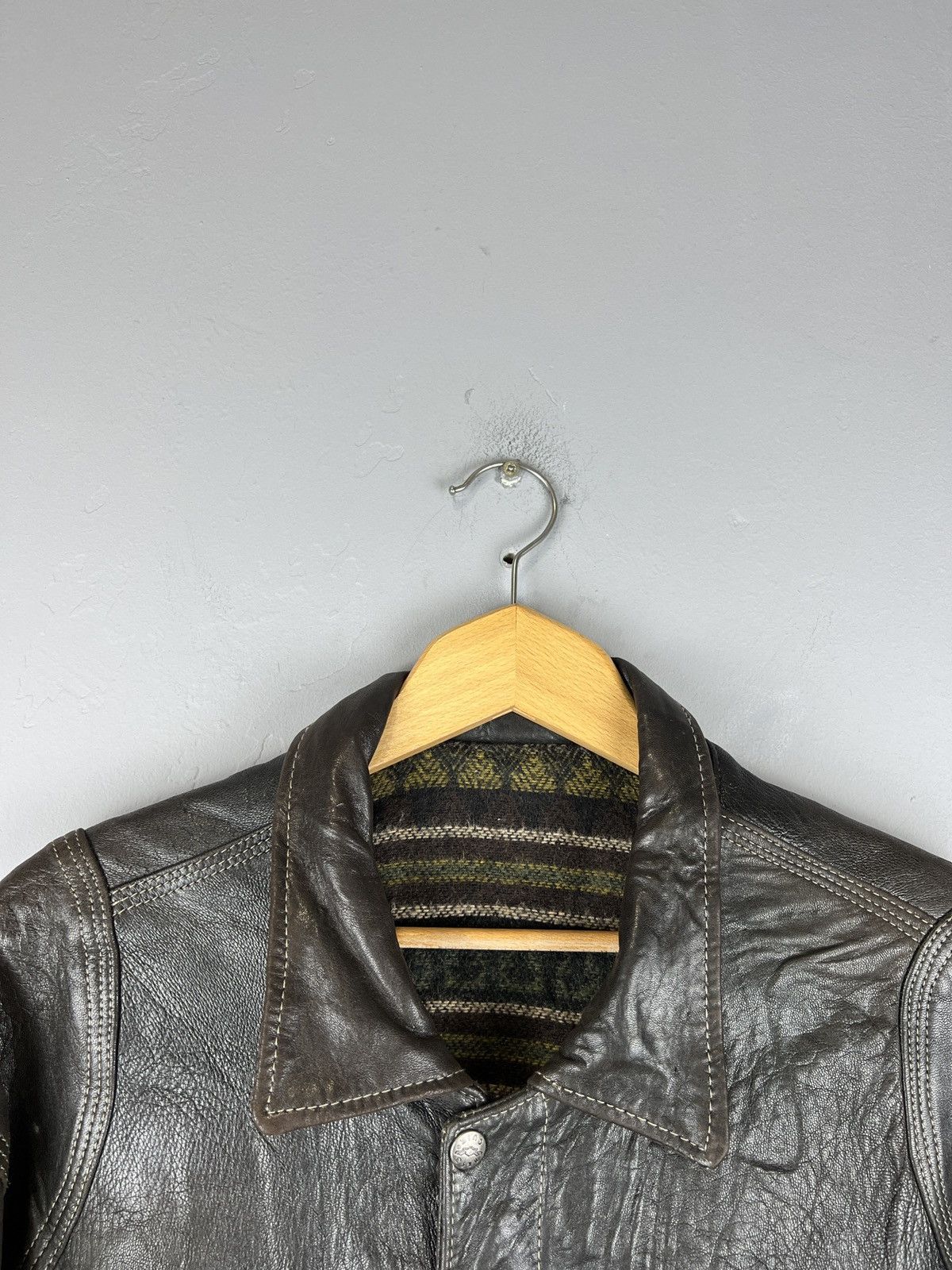 A2 Flyers Leather × Leather Jacket × Vintage Vintage 80s