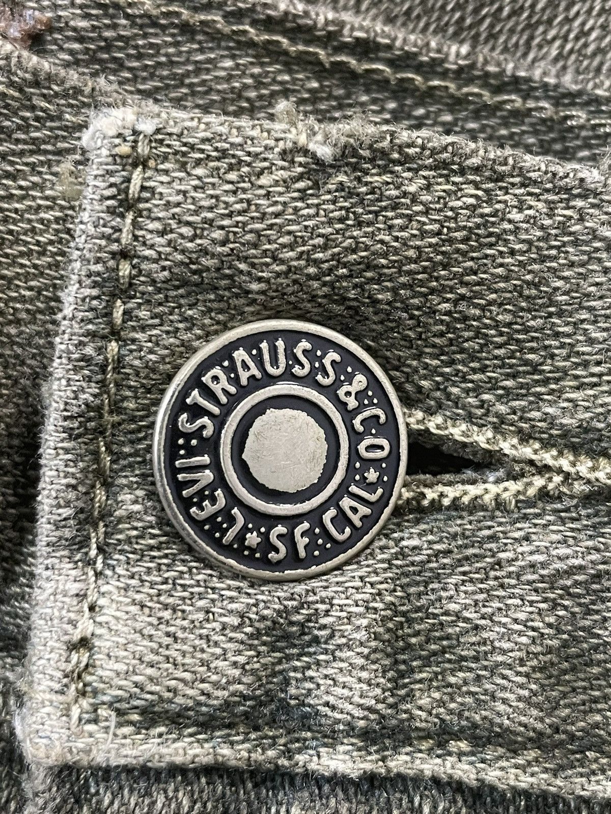 Levi's Vintage Levis Distressed Japanese Production’s Size US 32 / EU 48 - 11 Thumbnail