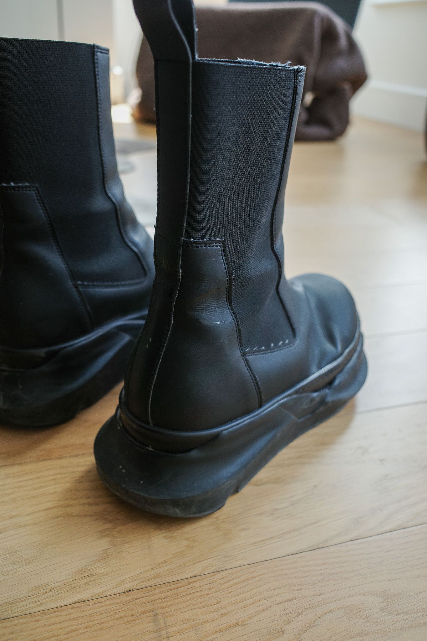 Rick Owens Abstract Beetle Boots Size US 9 / EU 42 - 7 Thumbnail