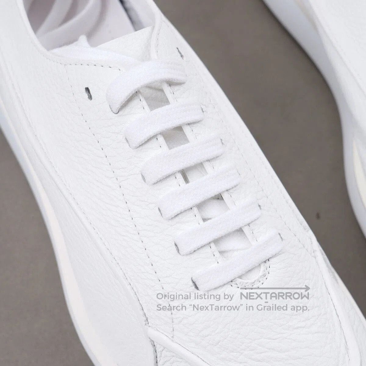 Giorgio Armani Giorgio Armani White Suede Sneakers Sale. Size US 11 / EU 44 - 5 Thumbnail