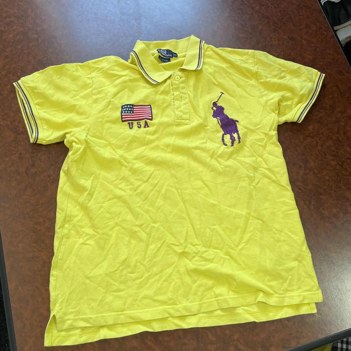 Polo Ralph Lauren × Ralph Lauren Polo Ralph Lauren 🇺🇸 USA FLAG tee shirt Chief Keef Size US XL / EU 56 / 4 - 1 Thumbnail