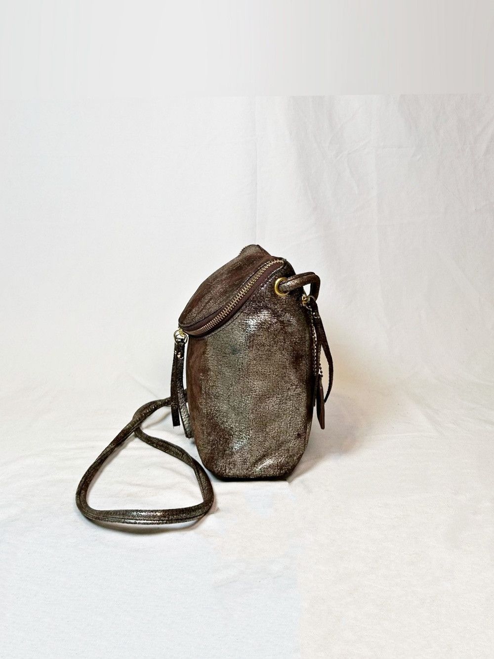 Other Osgoode Marley Emery Burnished Metal Leather Crossbody Bag Size ONE SIZE - 4 Thumbnail