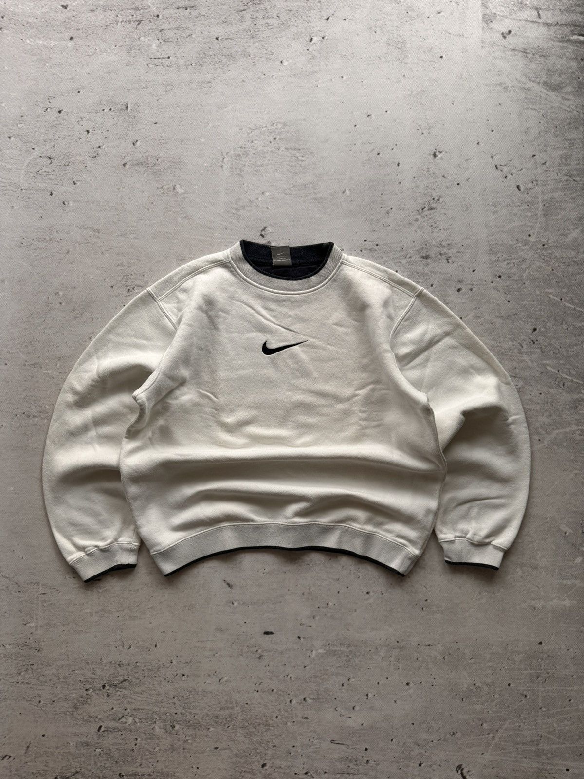 Nike × Vintage NIKE VINTAGE CENTER LOGO OVERSIZE BOXY SWEATSHIRT Size US M / EU 48-50 / 2 - 1 Thumbnail