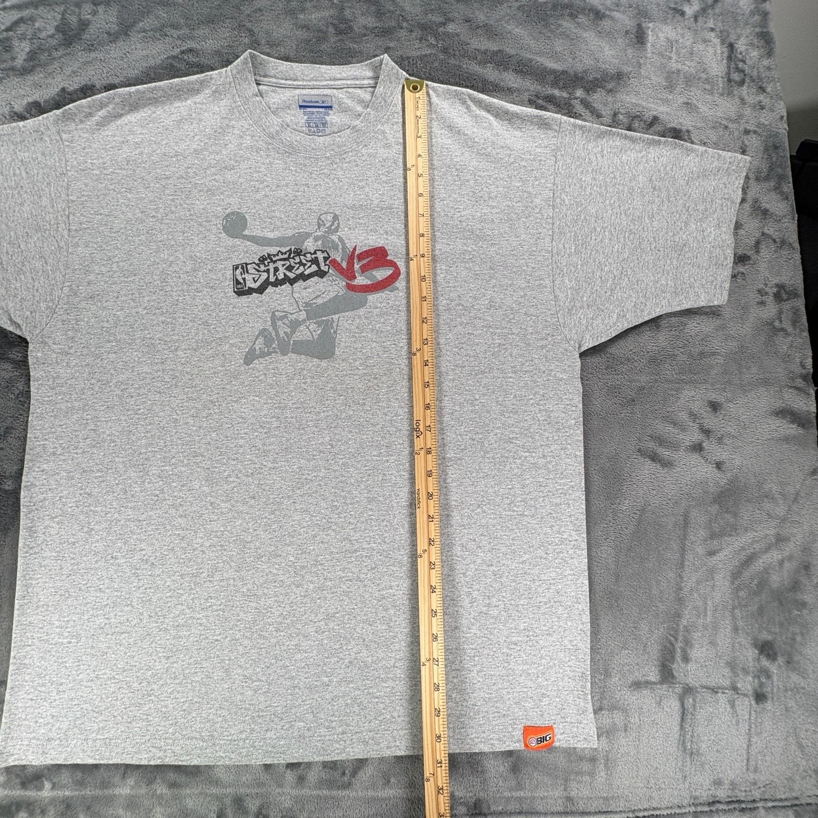 Reebok Vintage Reebok 2004 NBA Street Vol 3 Video Gamer Promo T Shi Size US XL / EU 56 / 4 - 8 Thumbnail