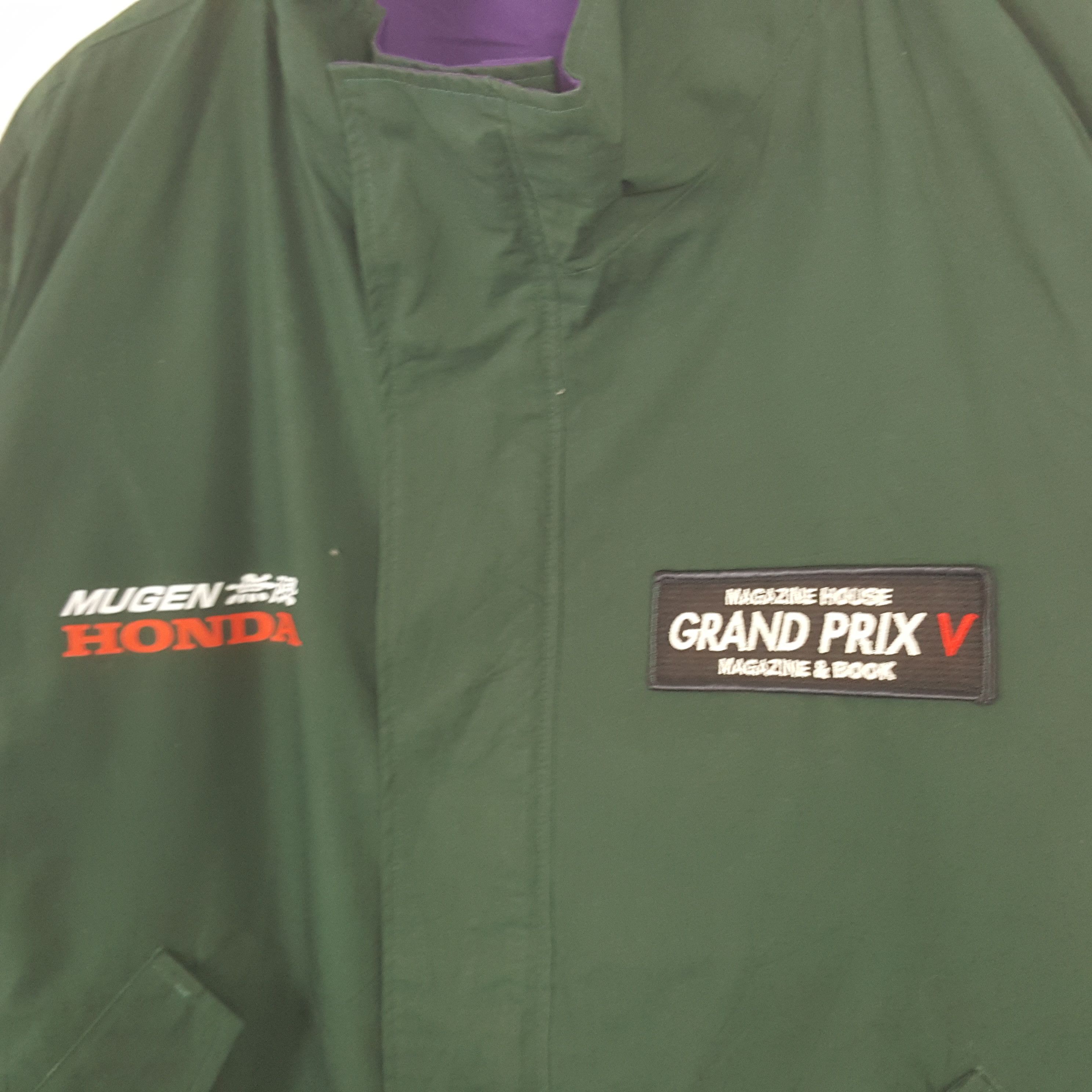 Japanese Brand × Vintage Vintage Mugen Honda Japanese Racing Team Windbreaker Jacket Size US XL / EU 56 / 4 - 4 Thumbnail