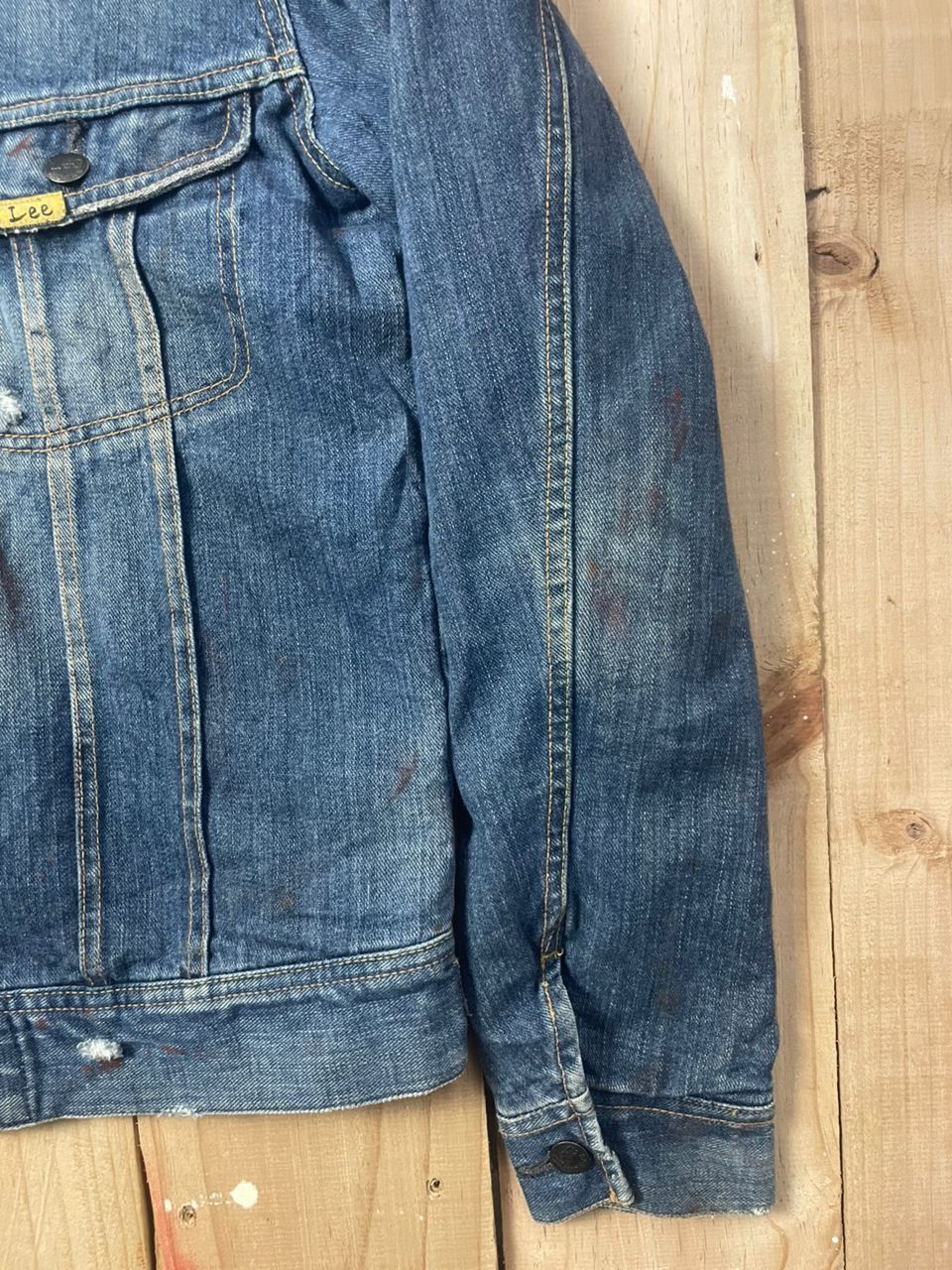 Lee × Vintage Vinatge Lee Denim Jacket Size US M / EU 48-50 / 2 - 4 Thumbnail
