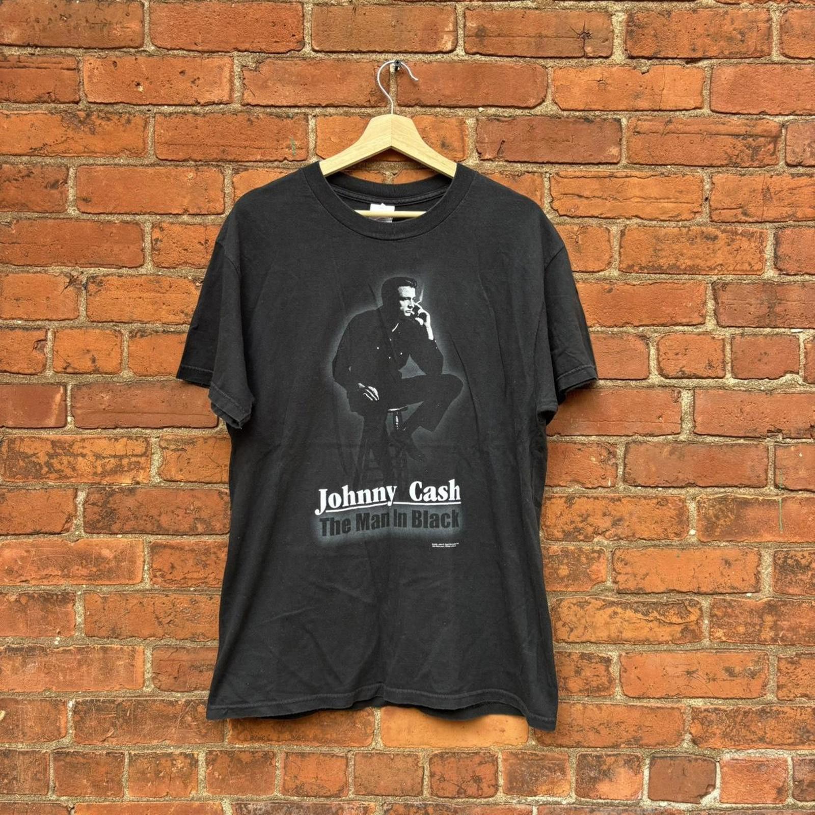 Other vintage Johnny cash the man in black t shirt 2004 L Size US L / EU 52-54 / 3 - 1 Thumbnail