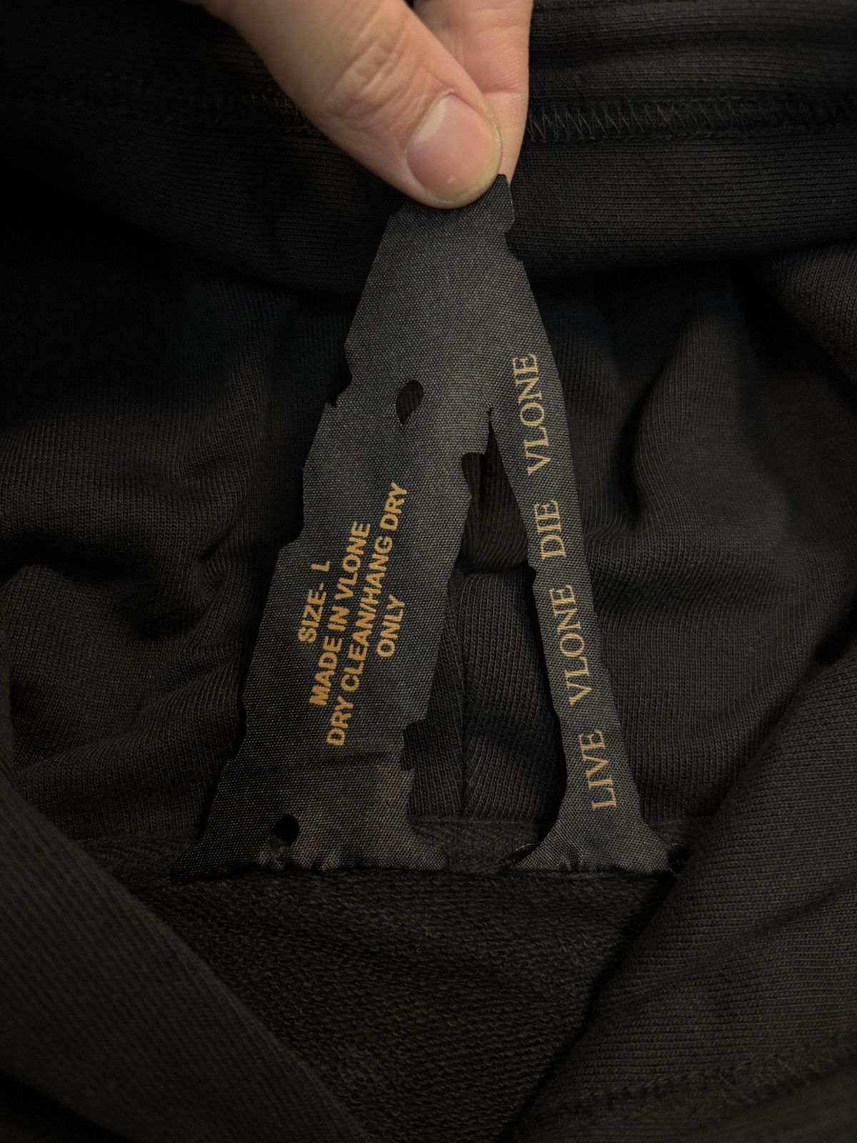Vlone Vlone Friends Rhinstone Hoodie, Black Size US L / EU 52-54 / 3 - 6 Thumbnail
