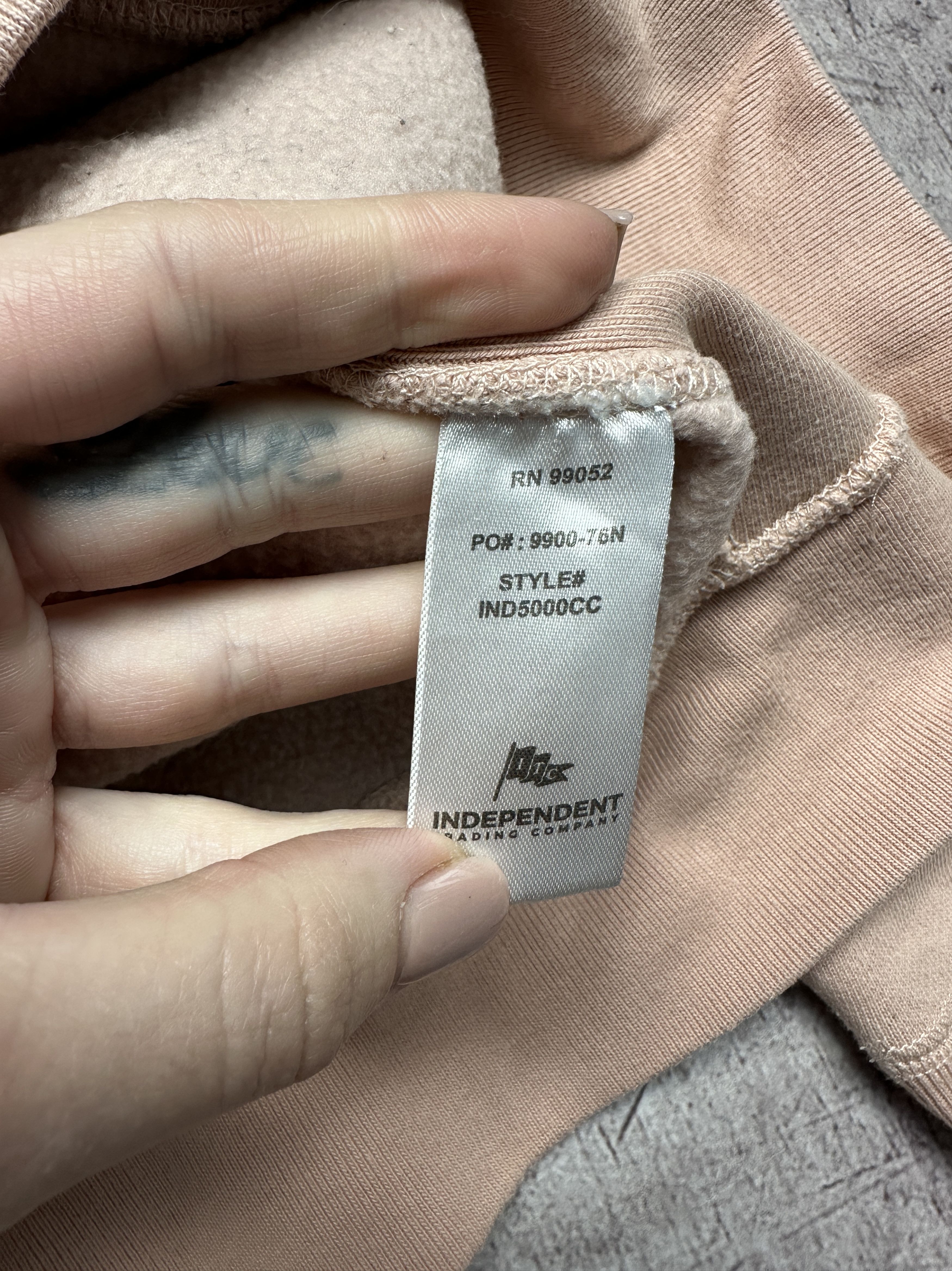 Independent Trading Co. Independent Trading Co. Mens Sweatshirt Size US L / EU 52-54 / 3 - 5 Thumbnail