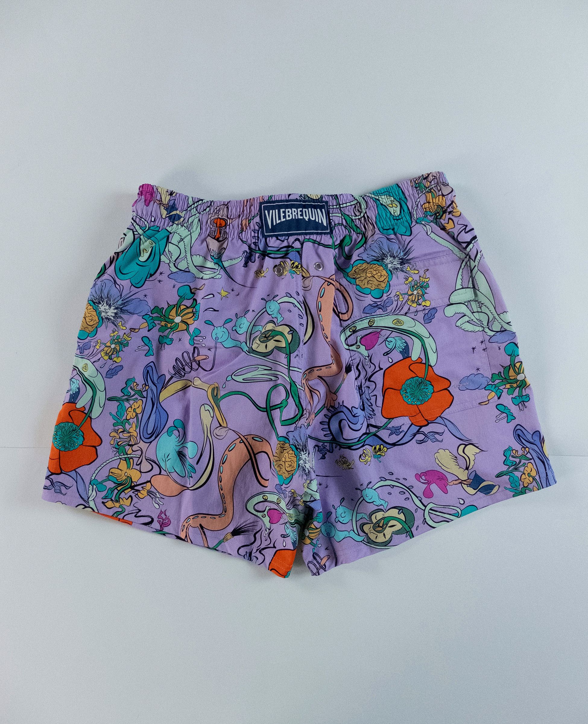 Vilebrequin VILEBREQUIN Moorea abstract floral print stretch swim shorts Size US 30 / EU 46 - 7 Thumbnail