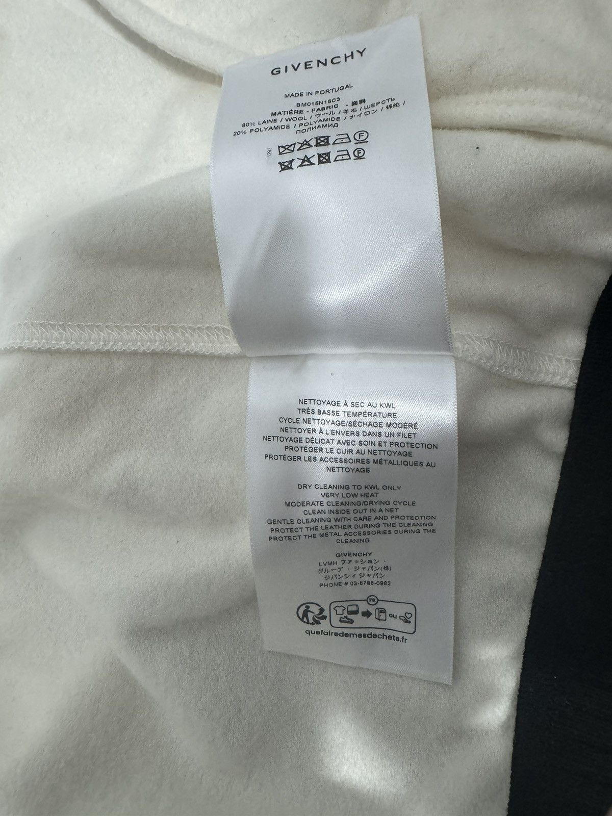 Givenchy NWT Givenchy Bomber Jacket in Cream Size US L / EU 52-54 / 3 - 19 Thumbnail