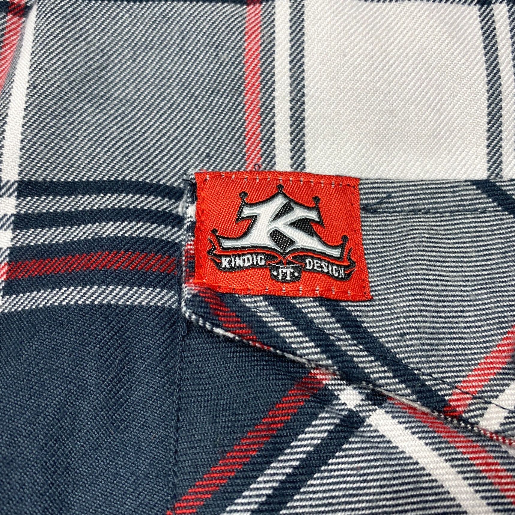 Vintage Dixxon Flannel Shirt Mens 4X The Boss Black Gray Plaid Button Up Long Sleeve Size US XXL / EU 58 / 5 - 7 Thumbnail