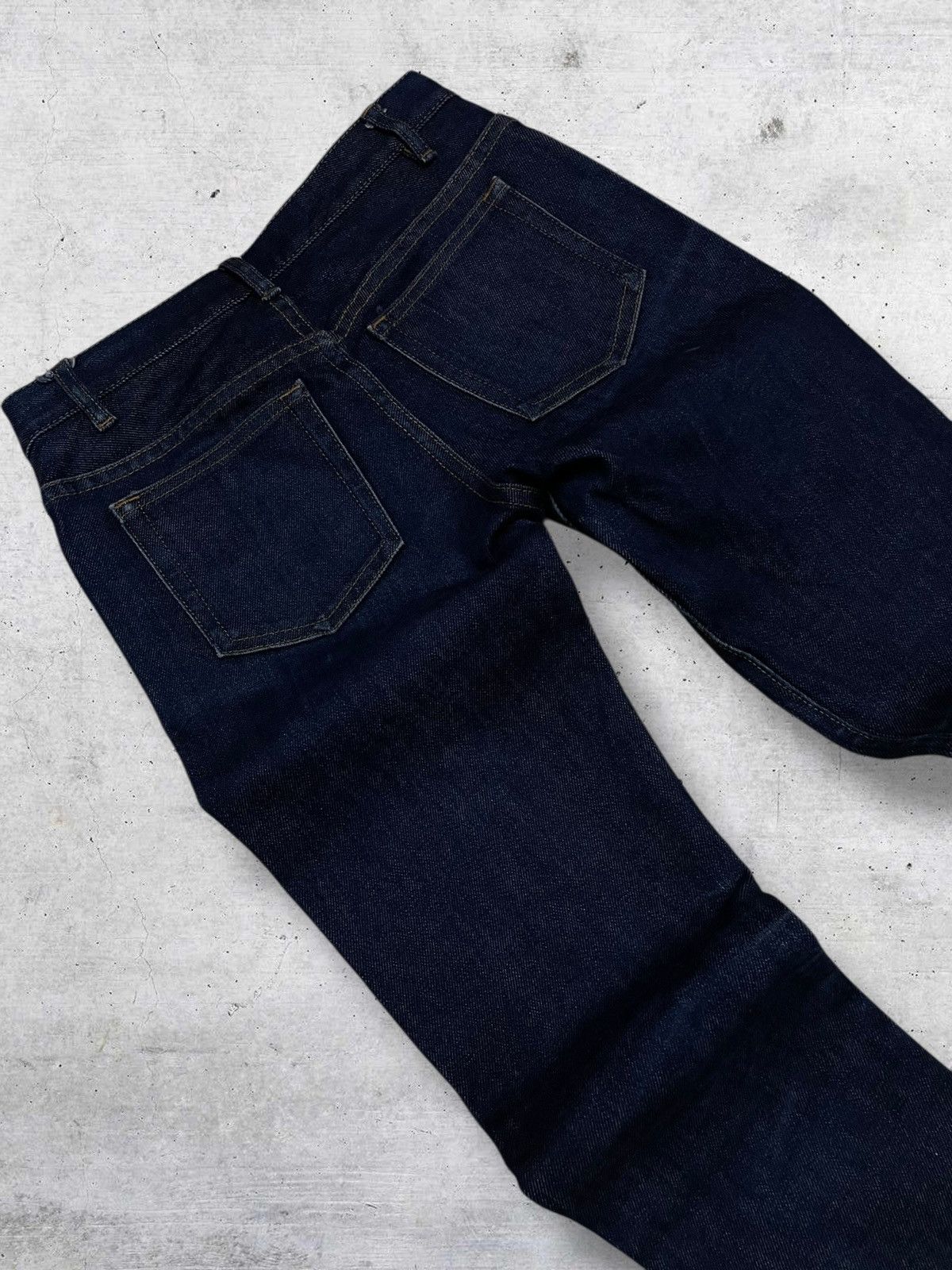 A.P.C. VINTAGE A.P.C DENIM ETROIT COURT SKINNY DARK BLUE STREETWEAR Size US 26 / EU 42 - 14 Thumbnail