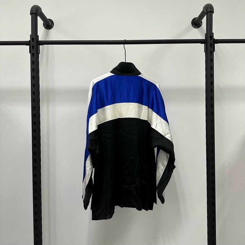 Balenciaga Balenciaga SS20 Locked Embroidered Logo Color-Block Jacket Size US M / EU 48-50 / 2 - 2 Thumbnail