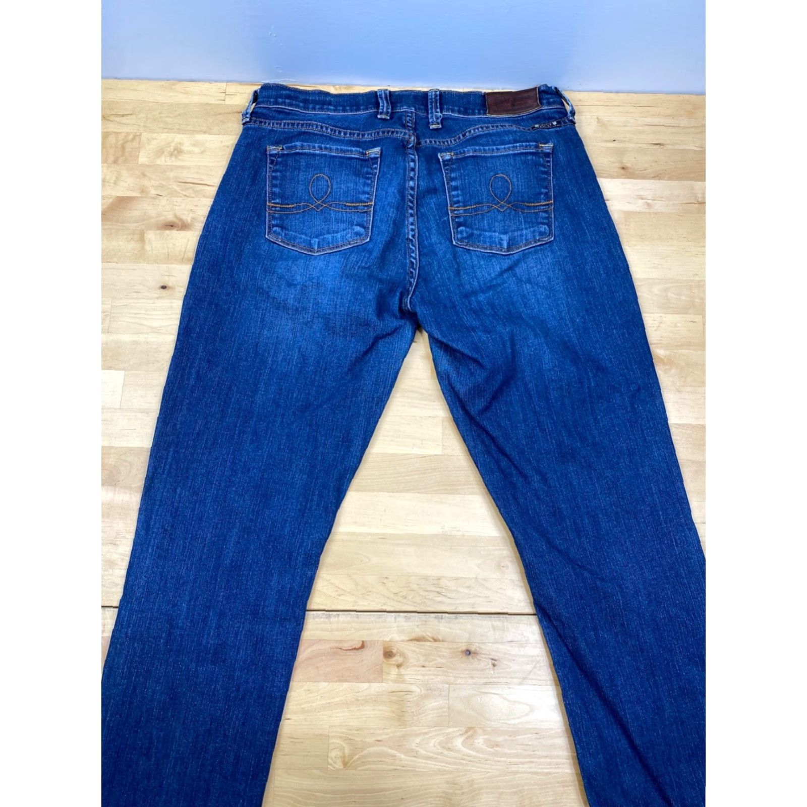 Lucky Brand Lucky Brand Womens Sofia Straight Denim Jeans 8 Blue Regular Size 8 Jeans Womens Mix Size 30" / US 8 / IT 44 - 7 Thumbnail