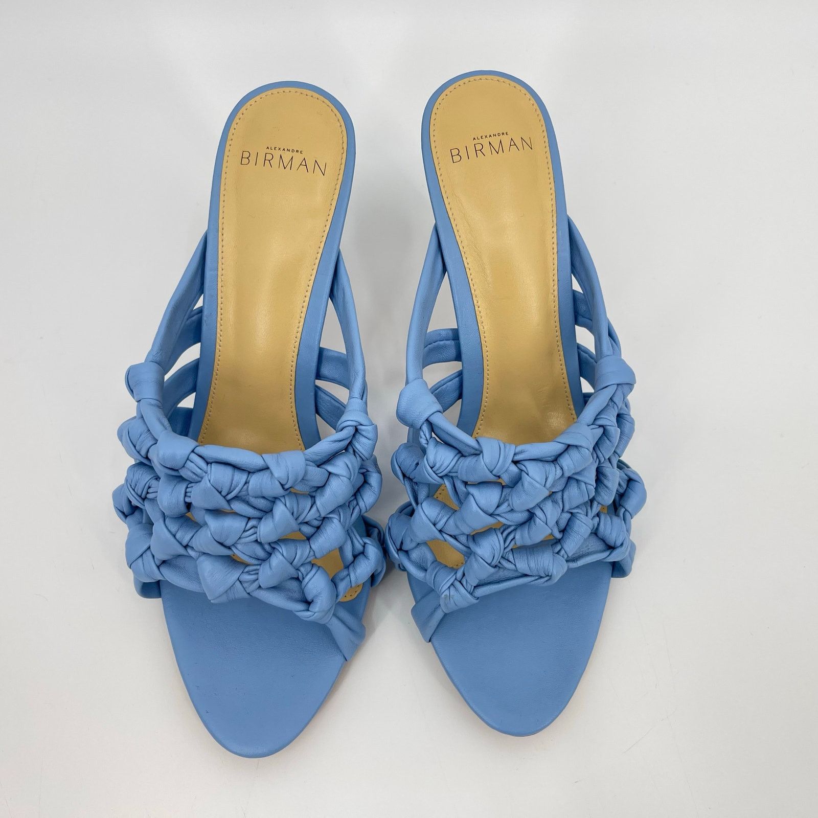 Alexandre Birman Alexandre Birman | Solange Intreccio 85 Blue 40 / US 10 Size US 10 / IT 40 - 13 Thumbnail