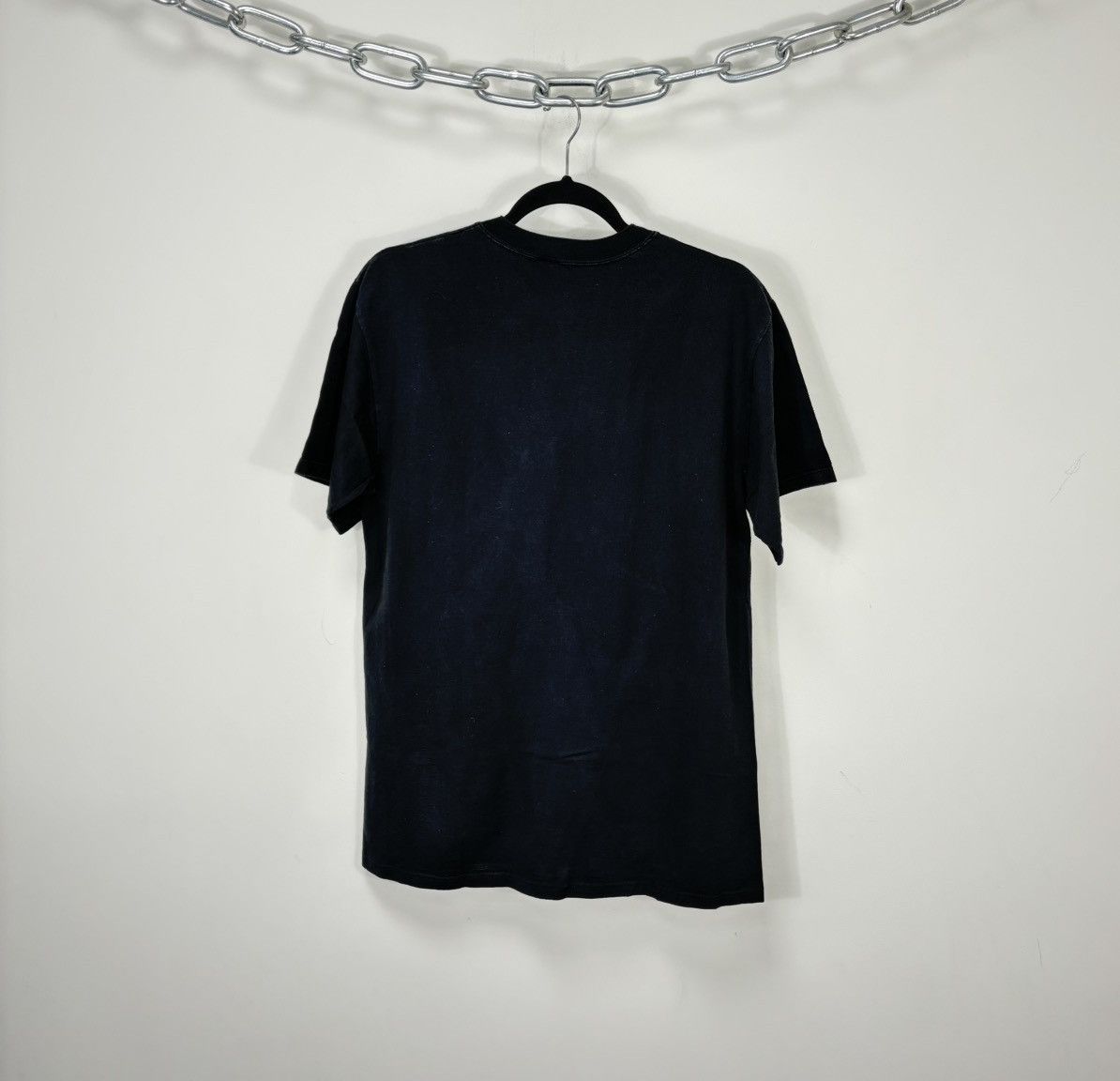 Russell Athletic Vintage 90s Russell Athletic USA Logo NHL Black T-Shirt Tee Size US L / EU 52-54 / 3 - 10 Thumbnail