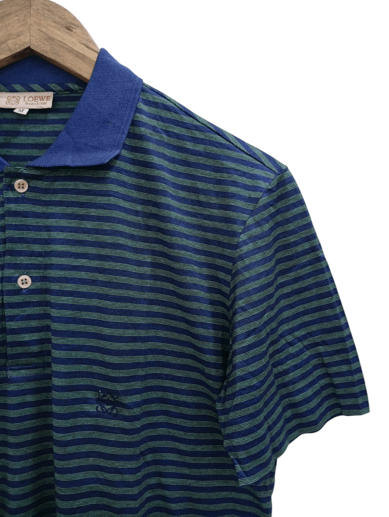 Loewe × Vintage 🔥🔥Vintage Loewe Polo T-Shirt Size US M / EU 48-50 / 2 - 16 Thumbnail