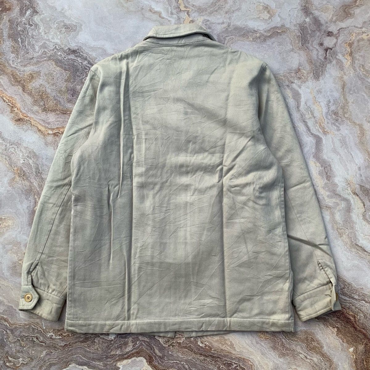 Margaret Howell Vtg 90s Margaret Howell Beige Jacket Canvas Size US L / EU 52-54 / 3 - 12 Thumbnail