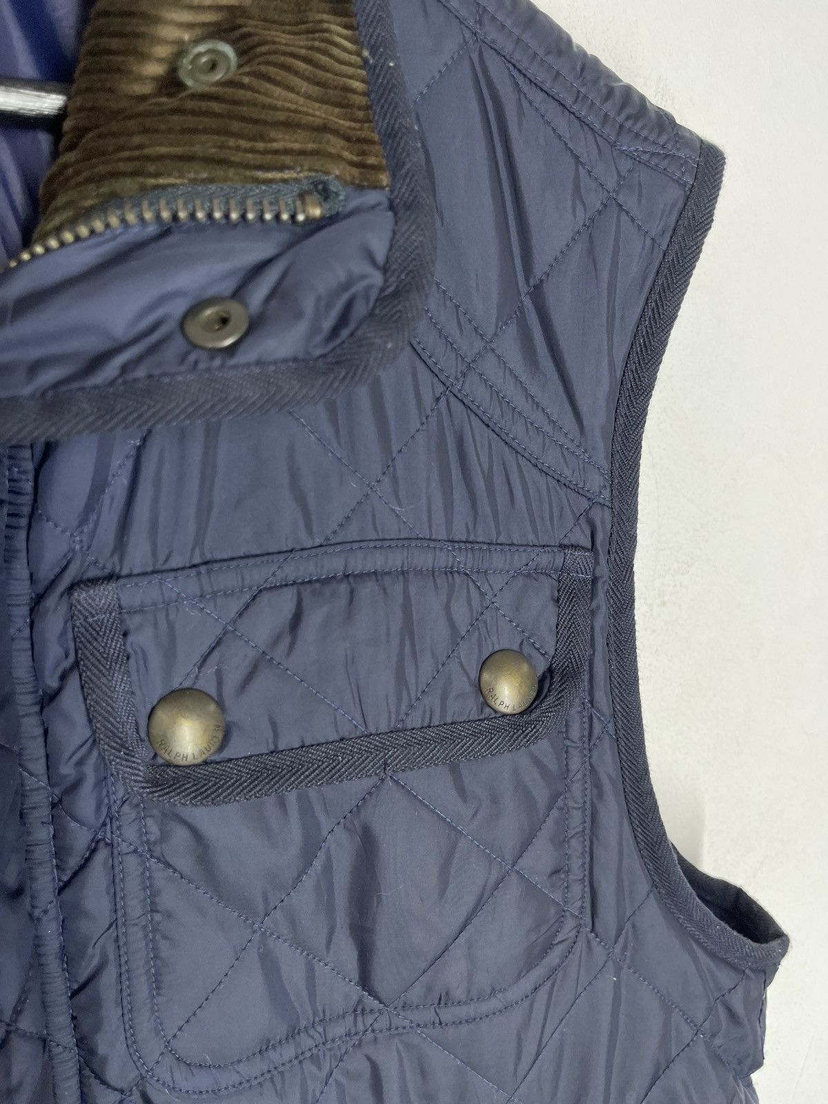 Polo Ralph Lauren VINTAGE POLO RALPH LAUREN QUILTED VEST Size US M / EU 48-50 / 2 - 2 Thumbnail