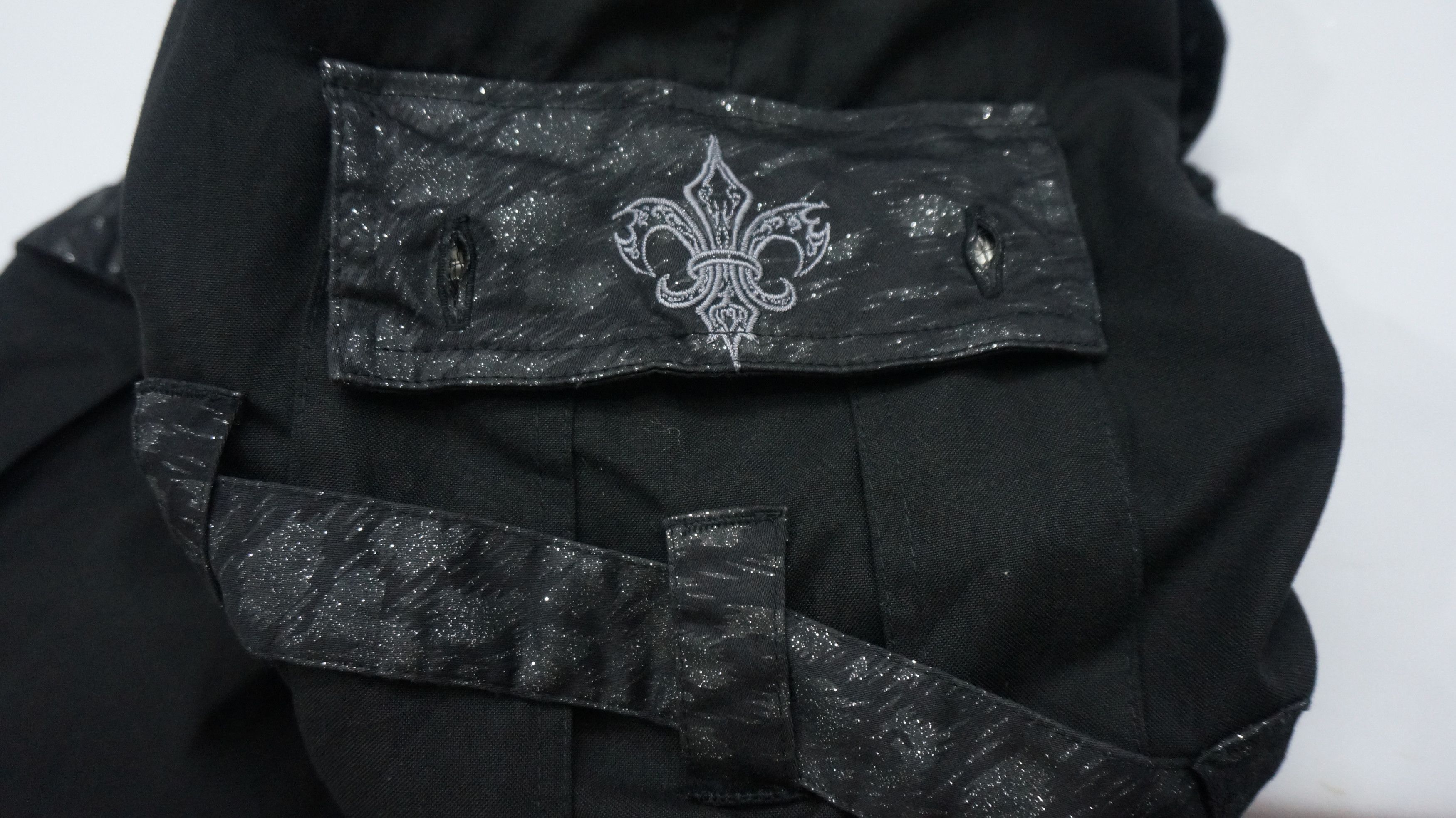 Japanese Brand HolyFlare 🔥 SIXH JAPAN Bondage Wide Flare Cargo Pants Size US 31 - 14 Thumbnail