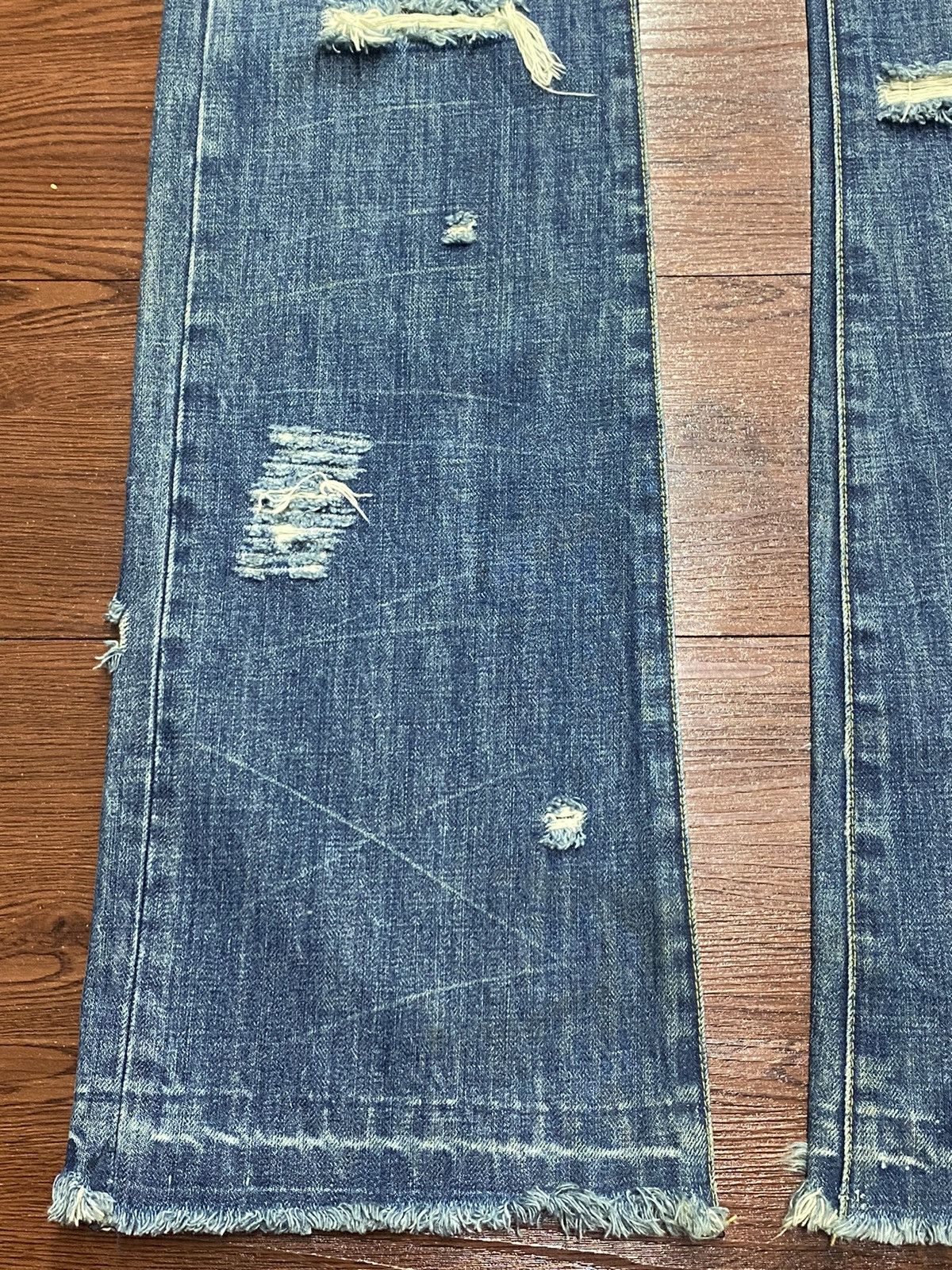 Earl Jeans Earl Jean Western Rare Distressed Seditionary Flare jeans Size US 32 / EU 48 - 11 Thumbnail
