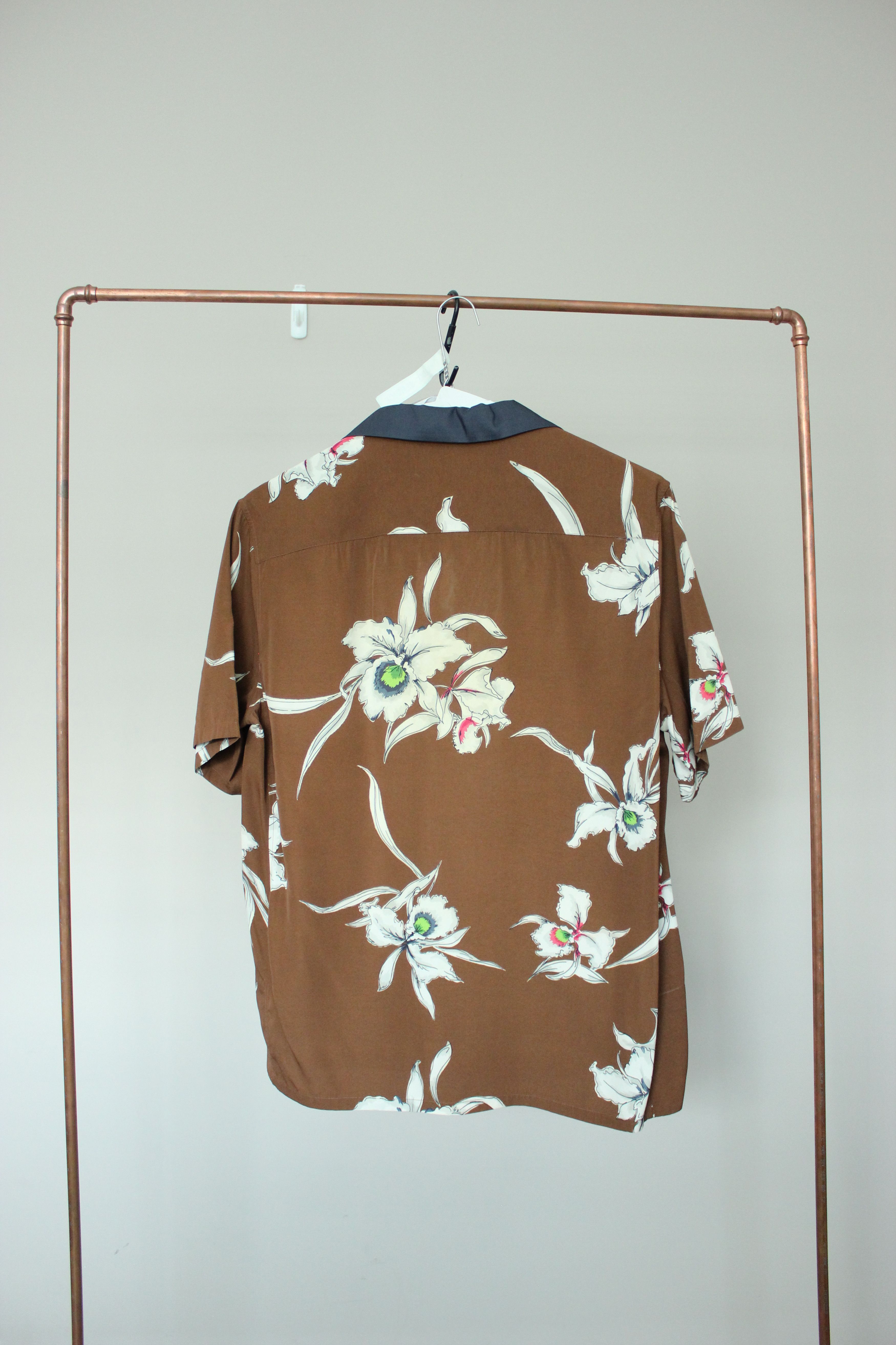 Valentino Silk Bowling Shirt Floral Size US S / EU 44-46 / 1 - 2 Thumbnail