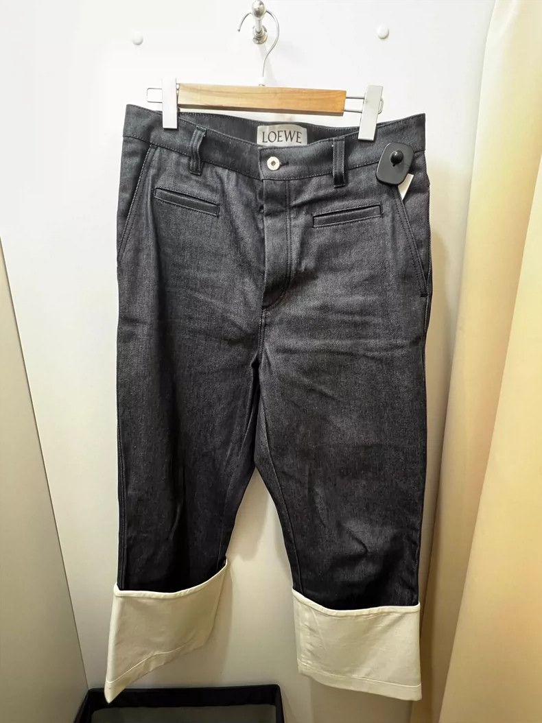 Loewe loewe Cuffed jeans 2506-Nextarrow Size US 30 / EU 46 - 1 Thumbnail
