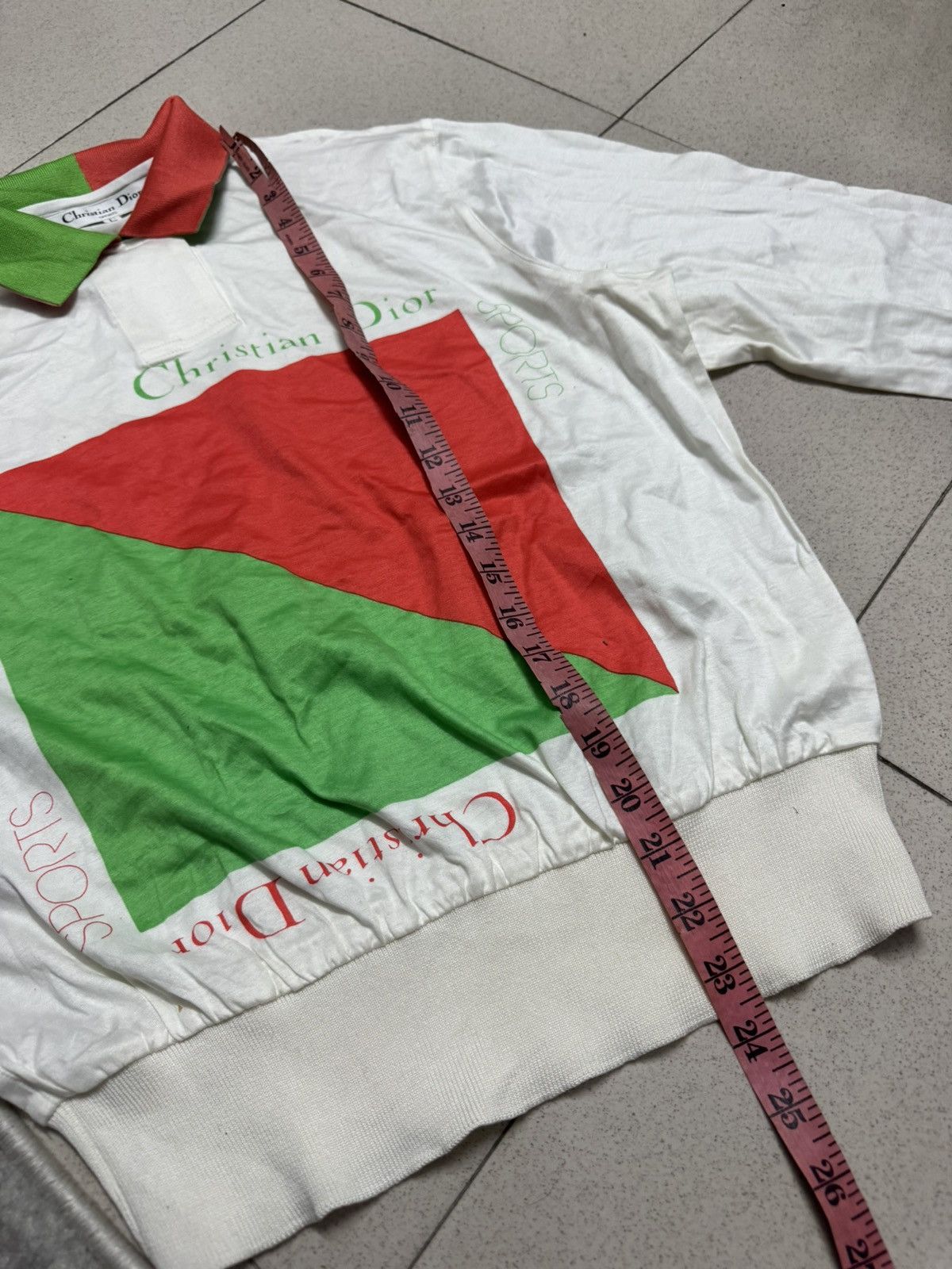 Christian Dior Monsieur VINTAGE CHRISTIAN DIOR SPORTS LONGSLEEVES SHIRT Size US L / EU 52-54 / 3 - 4 Thumbnail