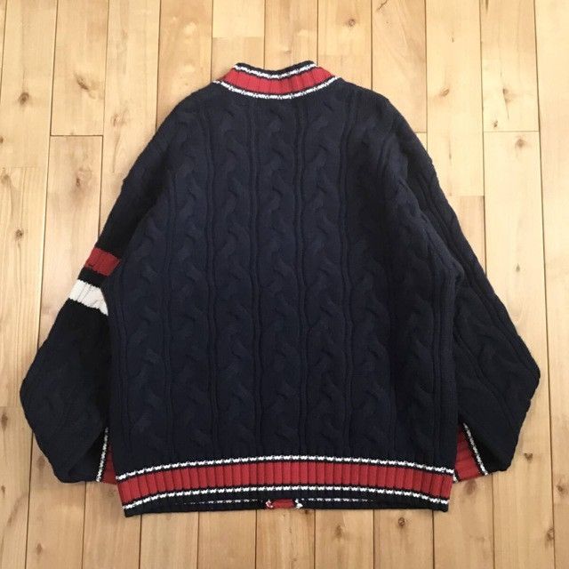 Bape BAPE APE HEAD LOGO knit cardigan a bathing ape Size US S / EU 44-46 / 1 - 2 Thumbnail