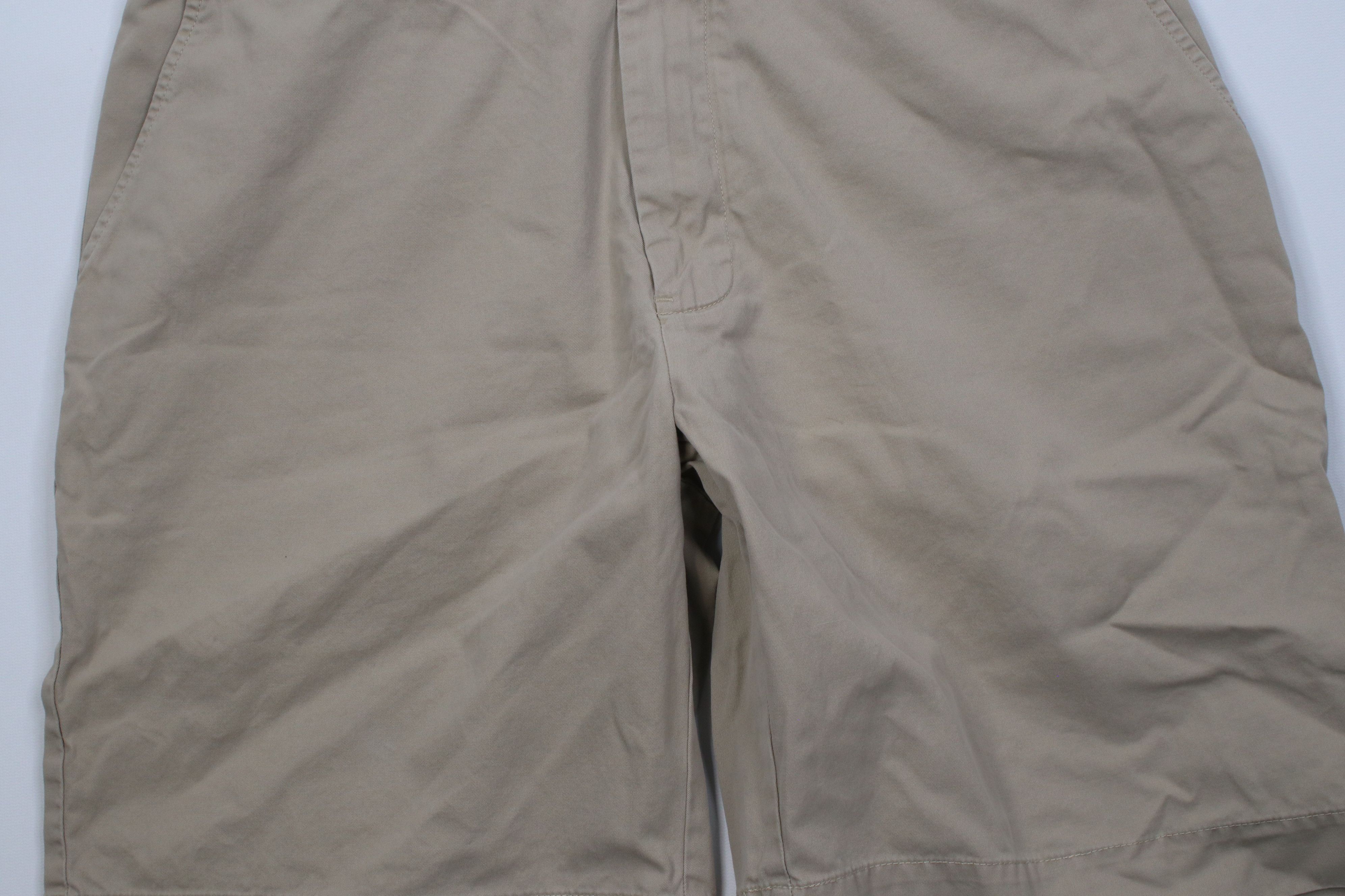 Polo Ralph Lauren Vintage 90s Ralph Lauren Chino Golf Shorts Cotton Khaki Size US 32 / EU 48 - 3 Thumbnail