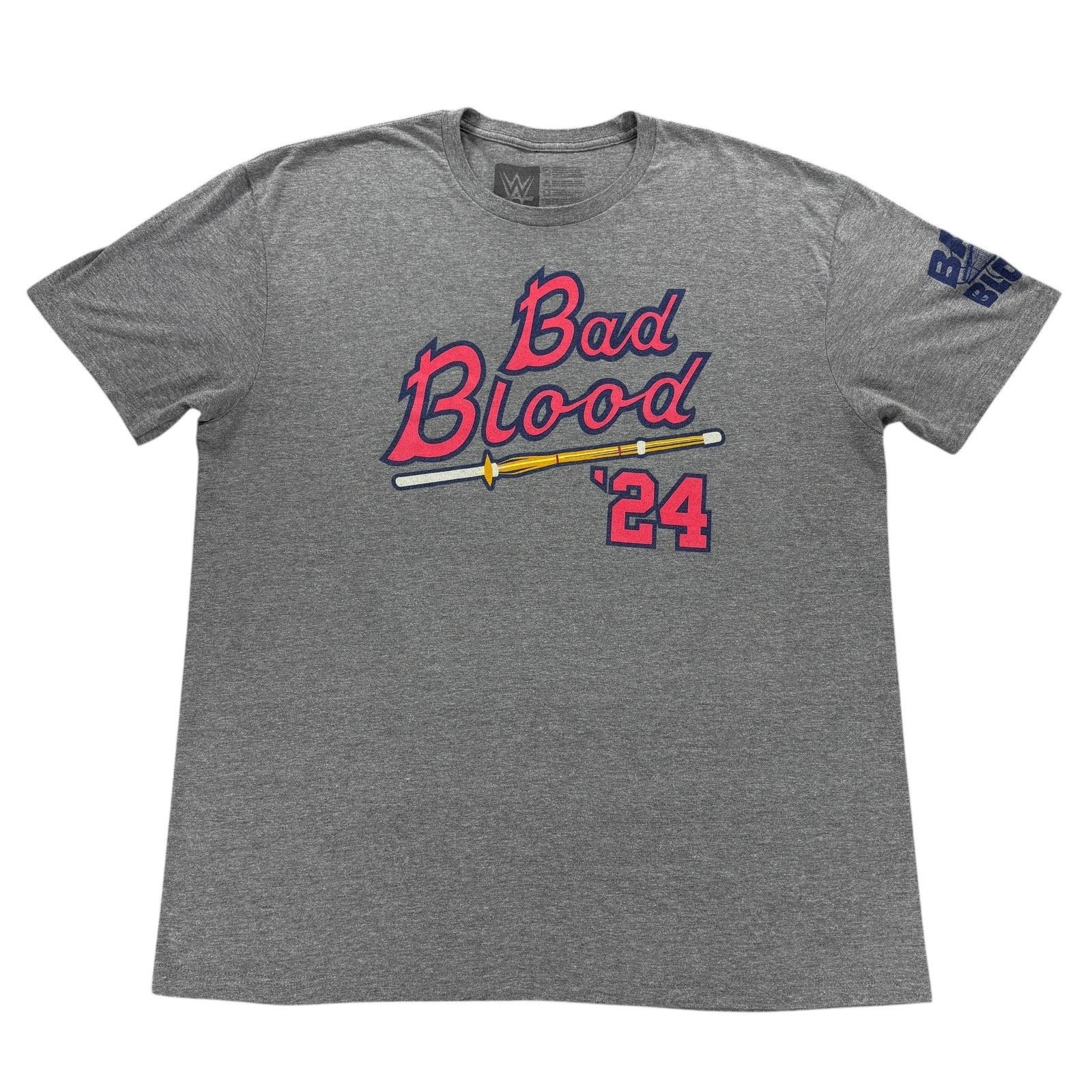 WWE WWE Bad Blood 2024 Atlanta 24 T Shirt Men XL Gray Atlanta Br Size US XL / EU 56 / 4 - 1 Thumbnail