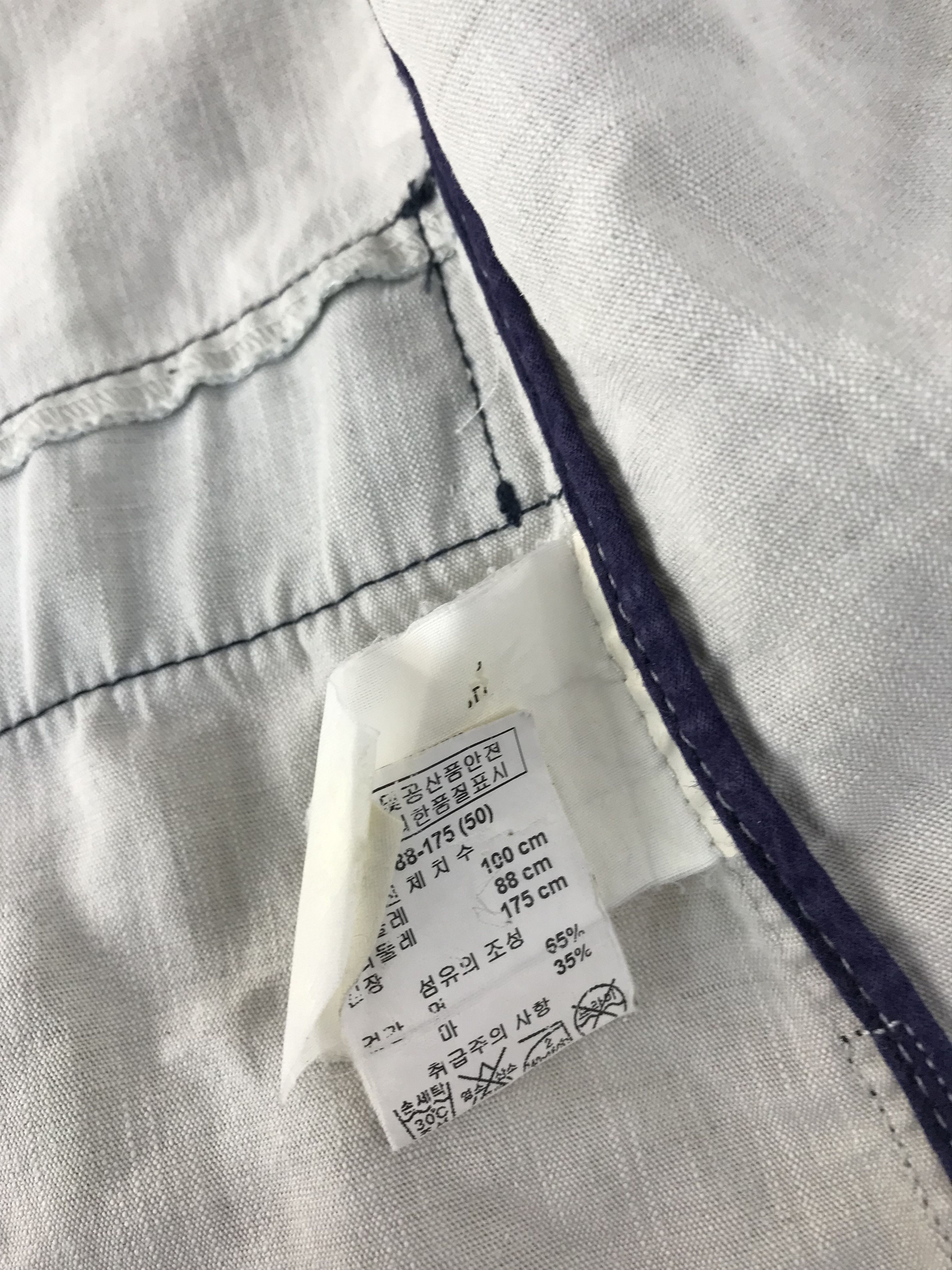 Armani Armani Jeans Denim with Leather Accents Jacket Hemp Inside Size US M / EU 48-50 / 2 - 13 Thumbnail