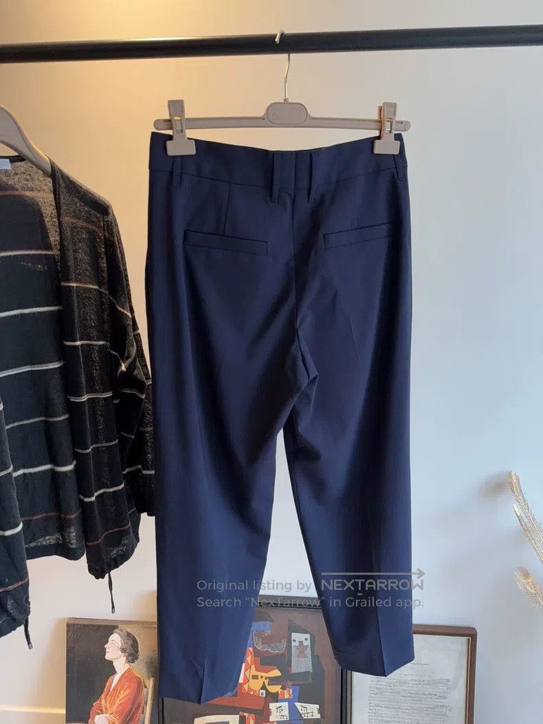 Brunello Cucinelli Brunello Cucinelli Wool Trousers Size 26" / US 2 / IT 38 - 2 Thumbnail