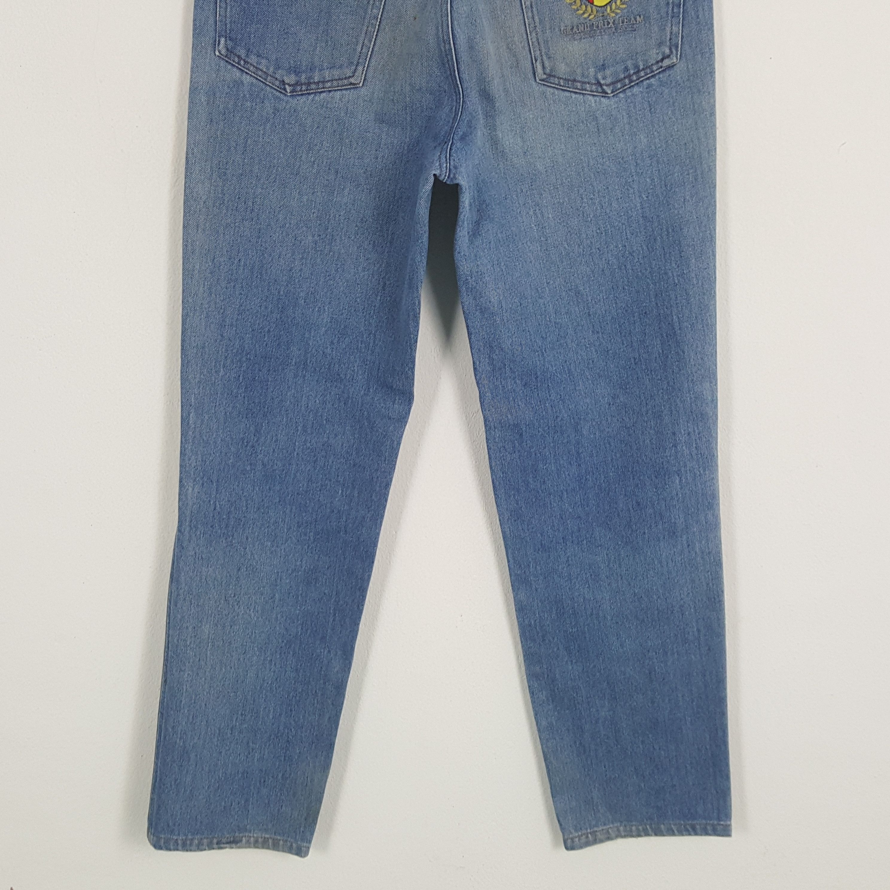 Ferrari × Vintage Vintage FERRARI MAGNETI MARELLI Formula One Jeans Size US 29 - 3 Thumbnail