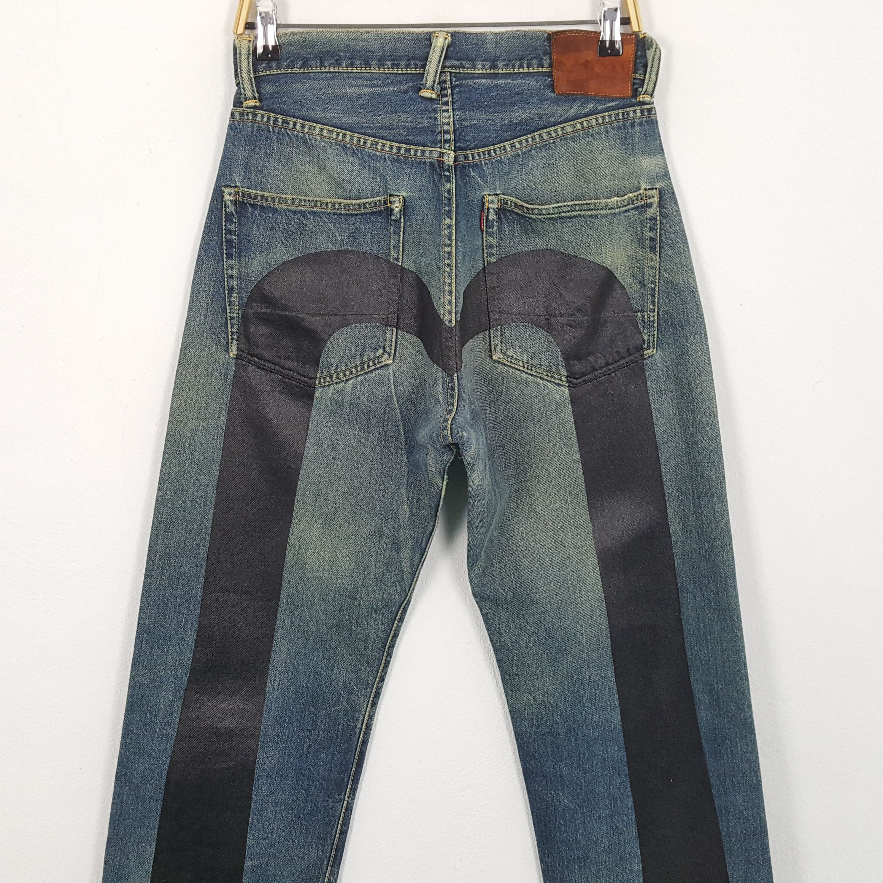 Evisu × Japanese Brand × Vintage Vintage EVISU Japanese Brand Daicock Custom Style Jeans Size US 29 - 2 Thumbnail