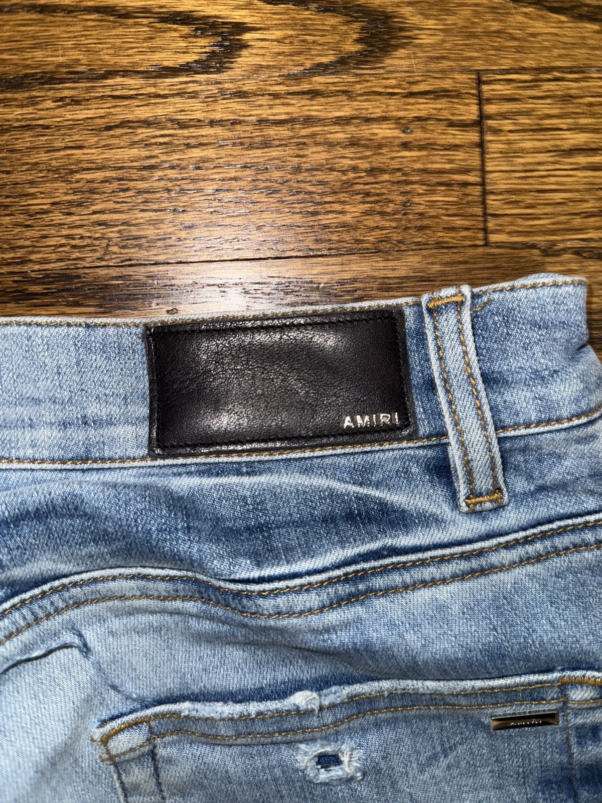 Amiri Amiri ripped Denim Size US 31 - 5 Thumbnail