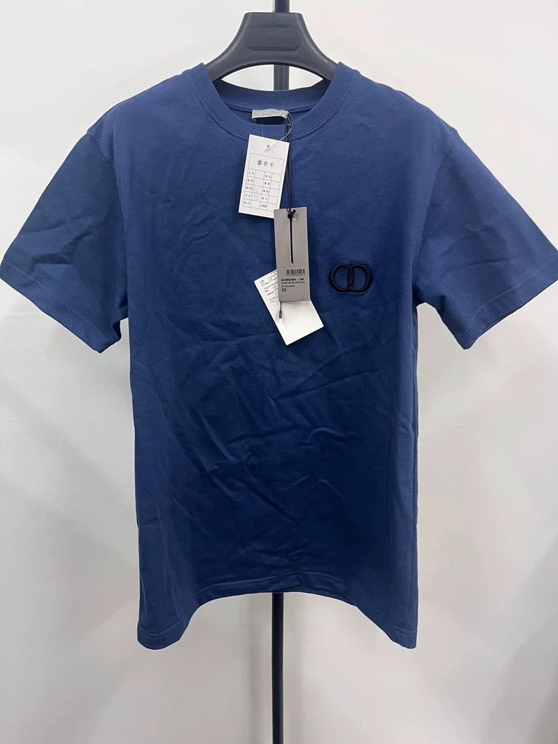 Dior Dior Logo Logo order solid color round-neck short-sleeved Size US XS / EU 42 / 0 - 1 Thumbnail