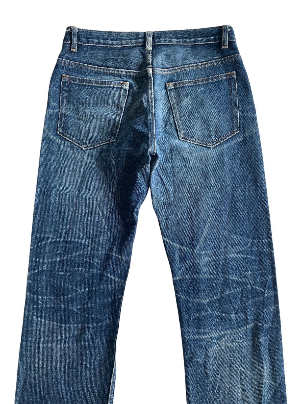 A.P.C. × Japanese Brand × Vintage A.P.C Selvedge Distressed Denim Size US 29 - 4 Thumbnail